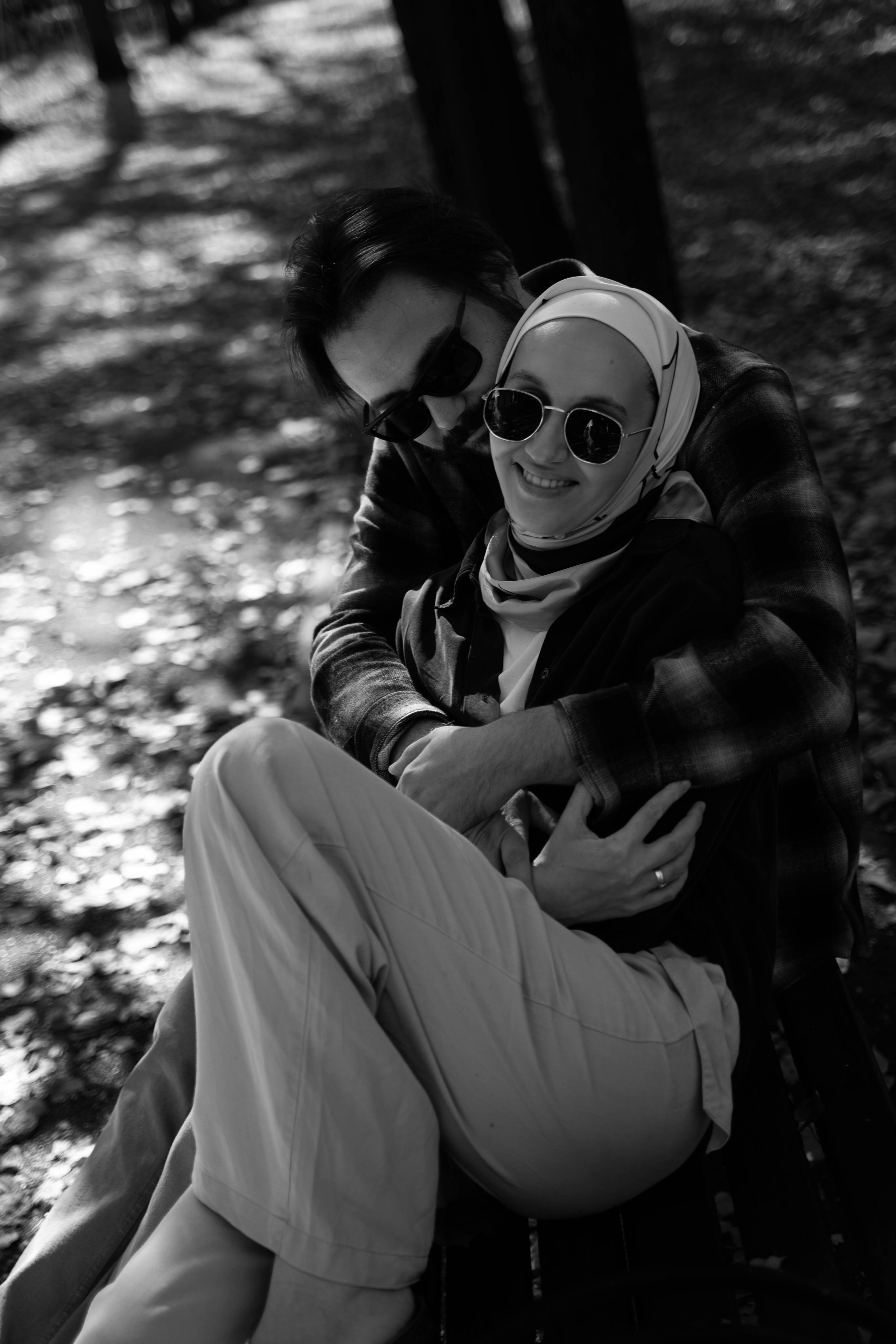 Трое в парке