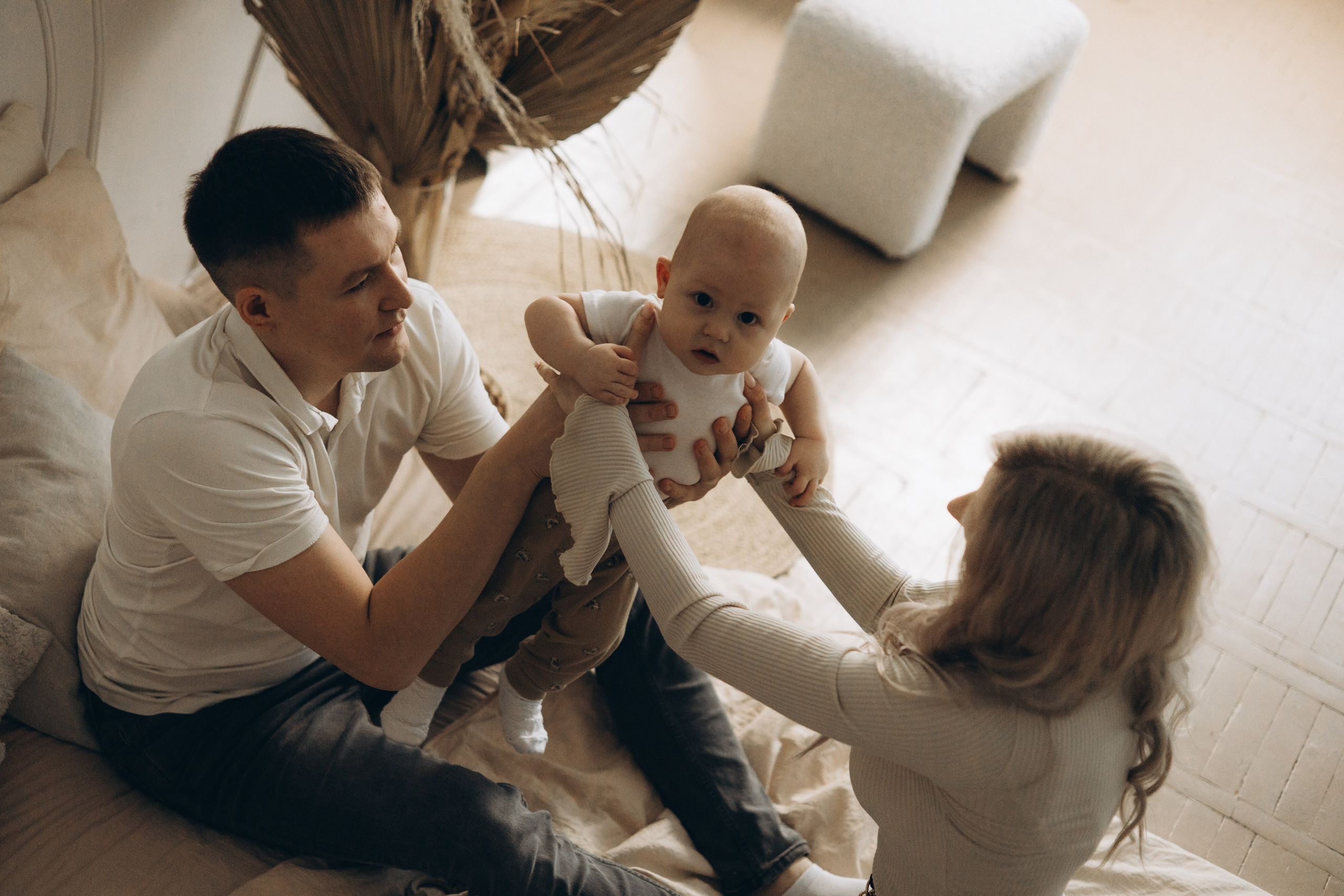 Семейная фотосессия с малышом. Семейный фотограф в Ижевске Даша Денисова