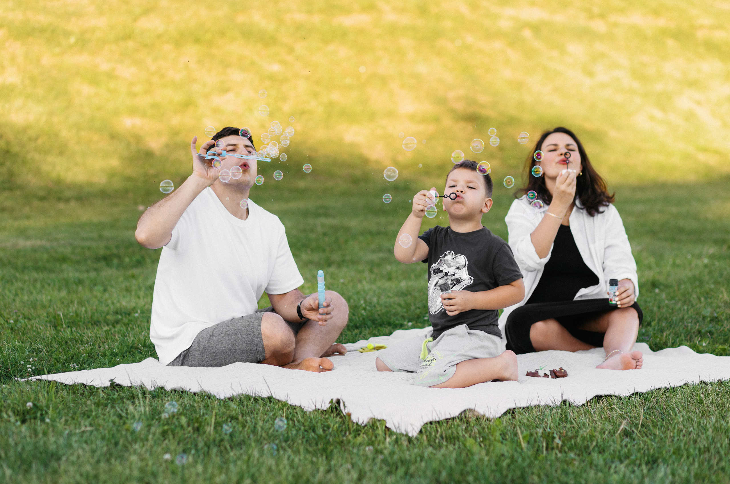 Семейная фотосессия в парке Коломенское. Портретный и семейный фотограф в Москве Мария Рослякова