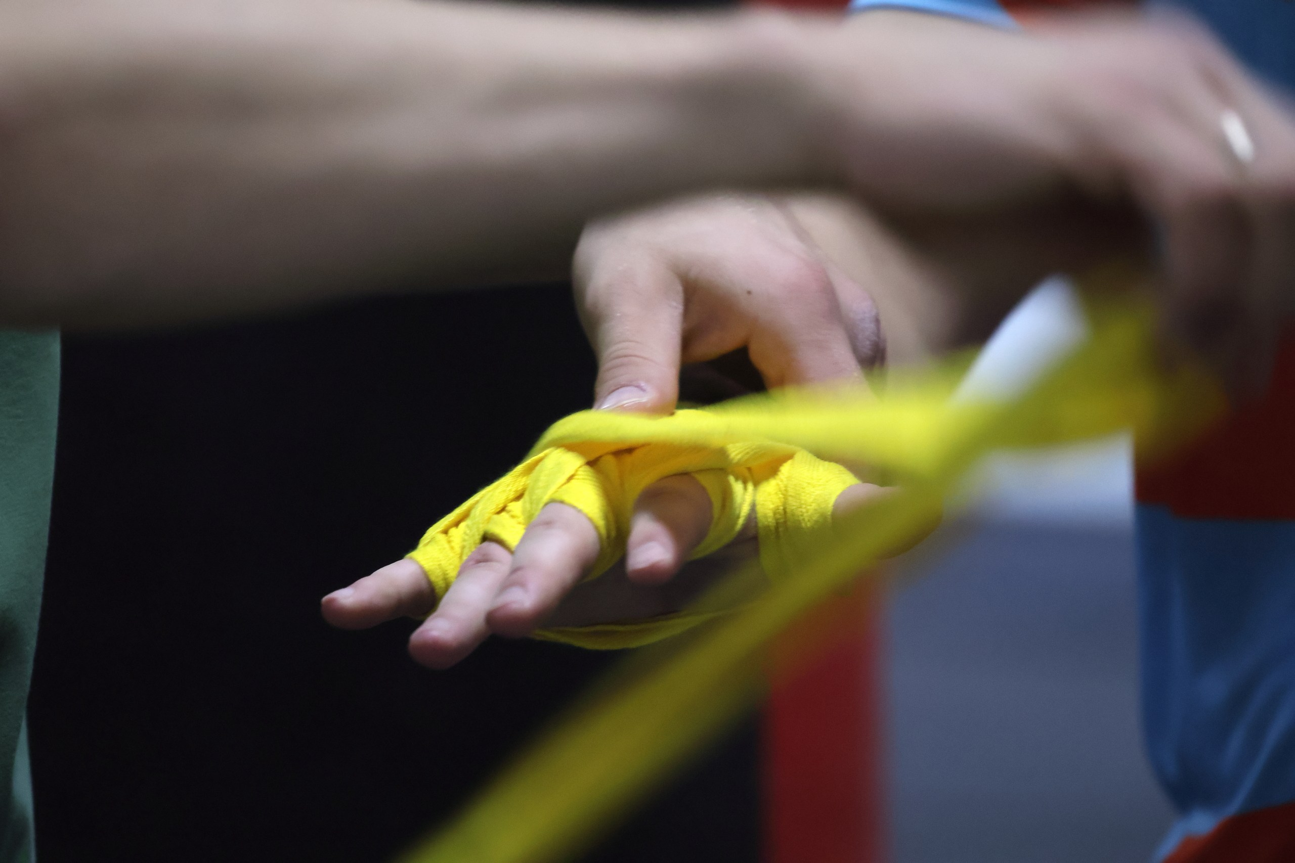 Тренировка по боксу в клубе Tiger. Спортивный и репортажный фотограф Ермакова Светлана