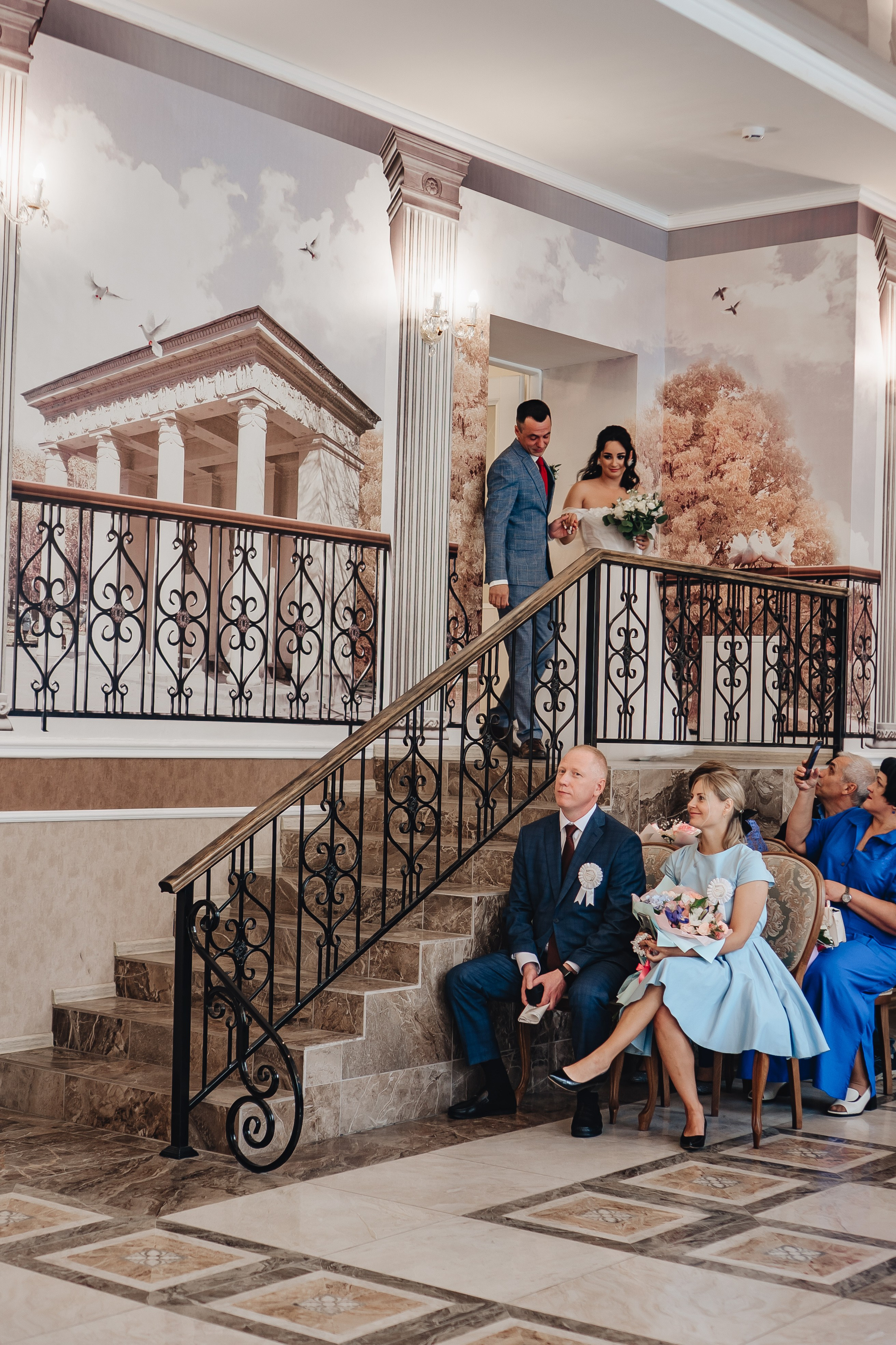 СВАДЕБНАЯ СЬЕМКА В ЗАГСЕ НА МОСКОВСКОМ ПРОСПЕКТЕ. Профессиональный фотограф, Санкт-Петербург — Виктория Богомолова