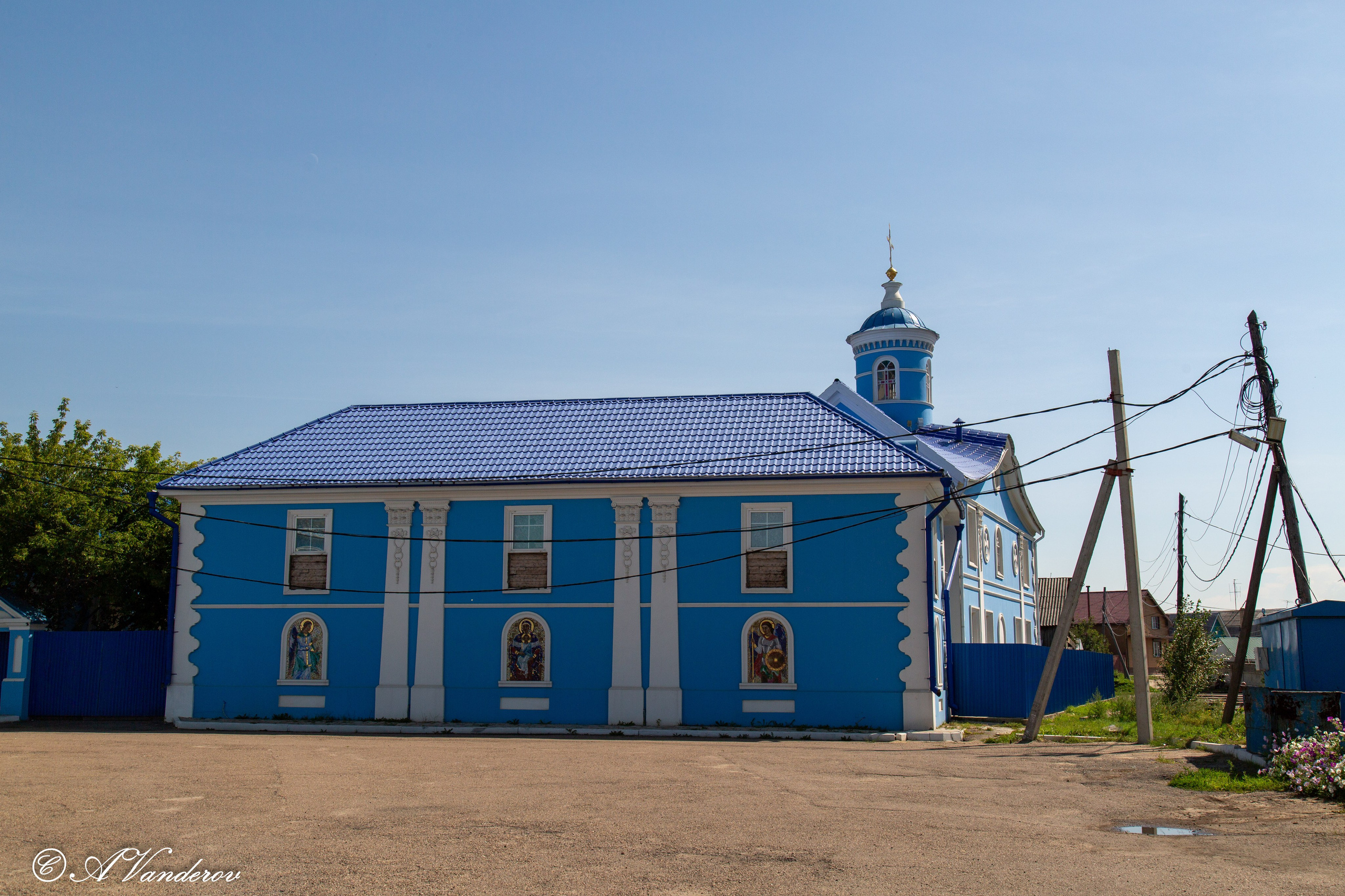 Храм Казанской иконы Божией Матери Тельма. Фотограф Омск | Александр Вандеров