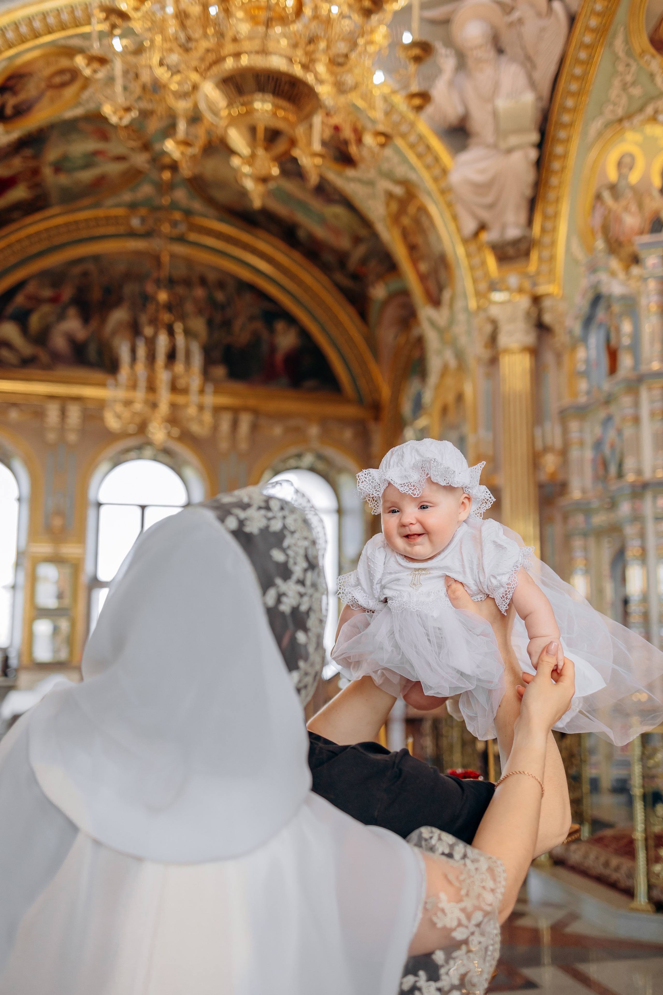 Таинство крещения Аделины. Семейный фотограф в Пензе Мария Левина