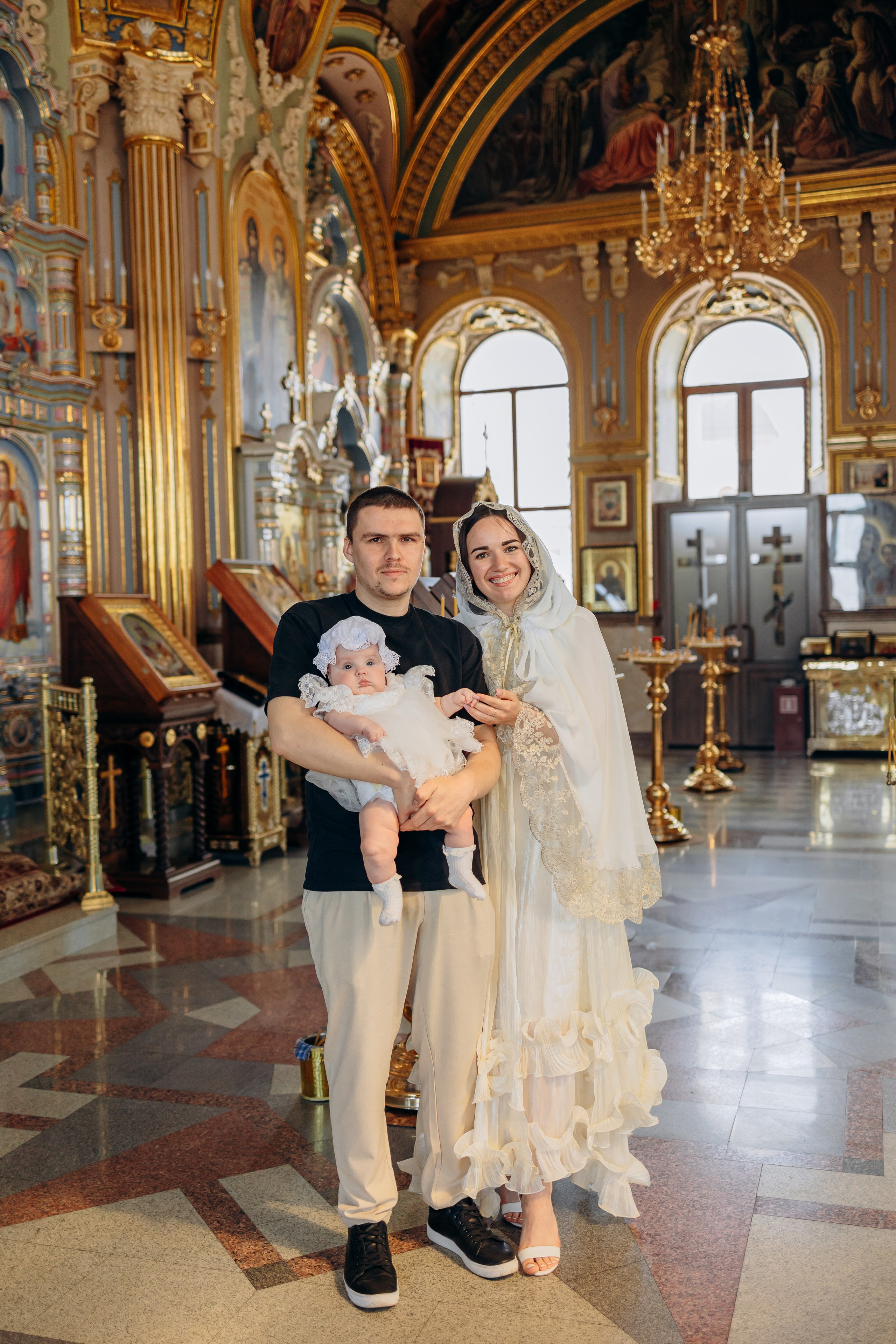 Таинство крещения Аделины. Семейный фотограф в Пензе Мария Левина
