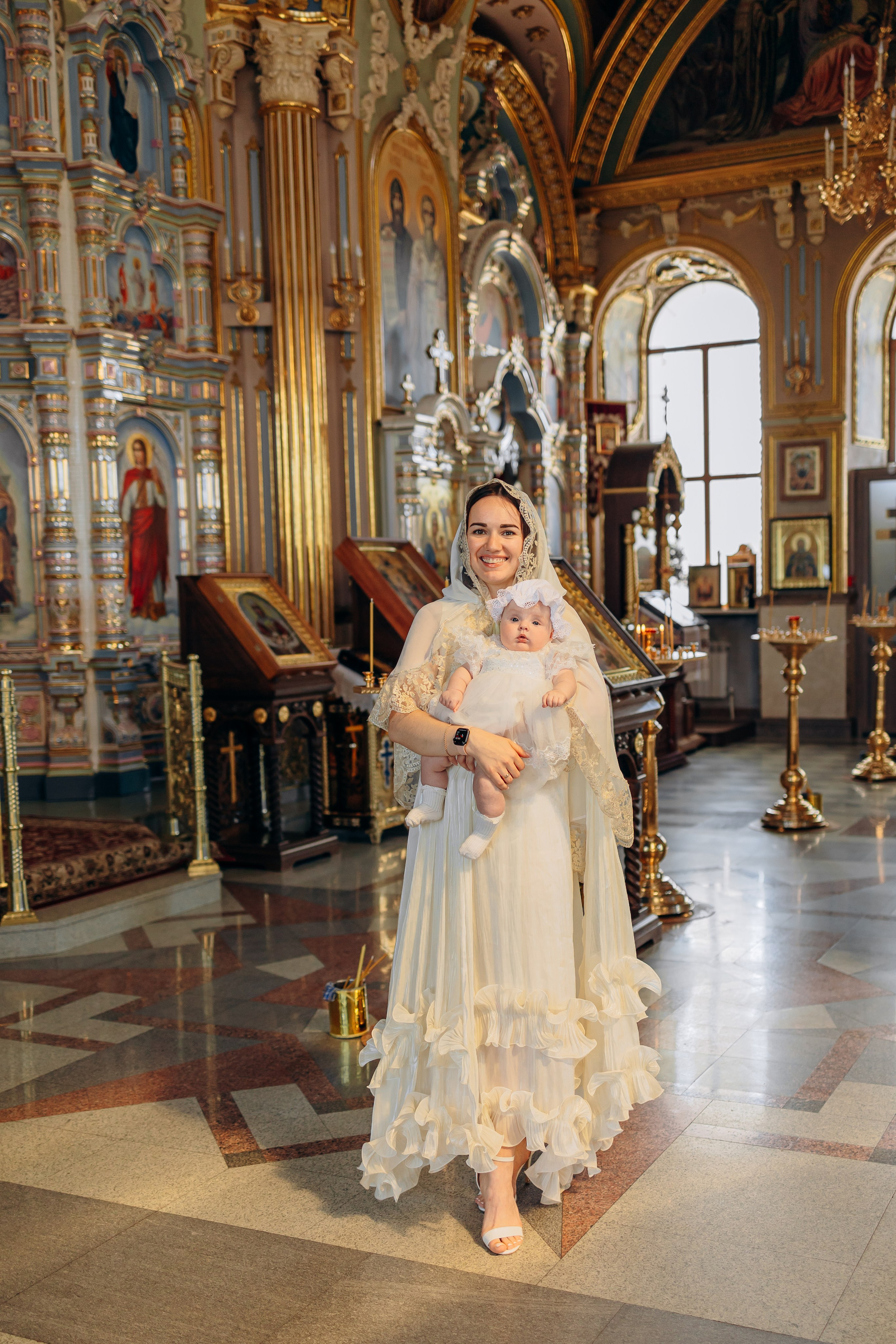 Таинство крещения Аделины. Семейный фотограф в Пензе Мария Левина