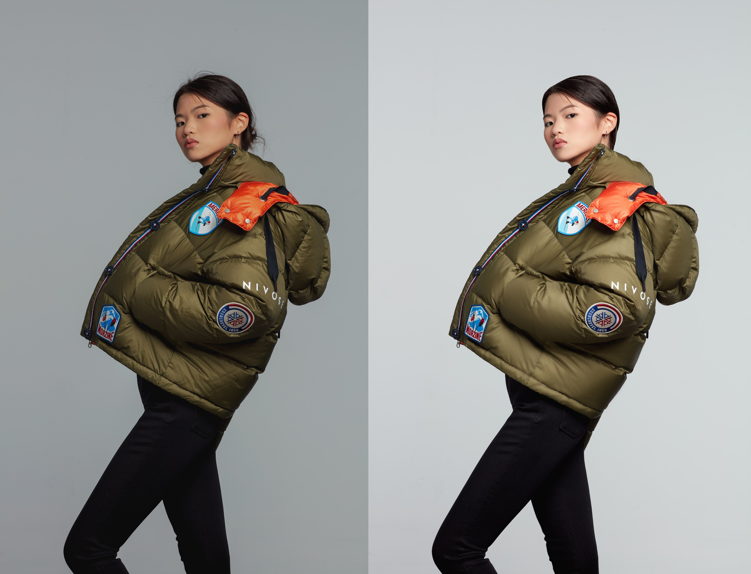 Для рекламы одежды