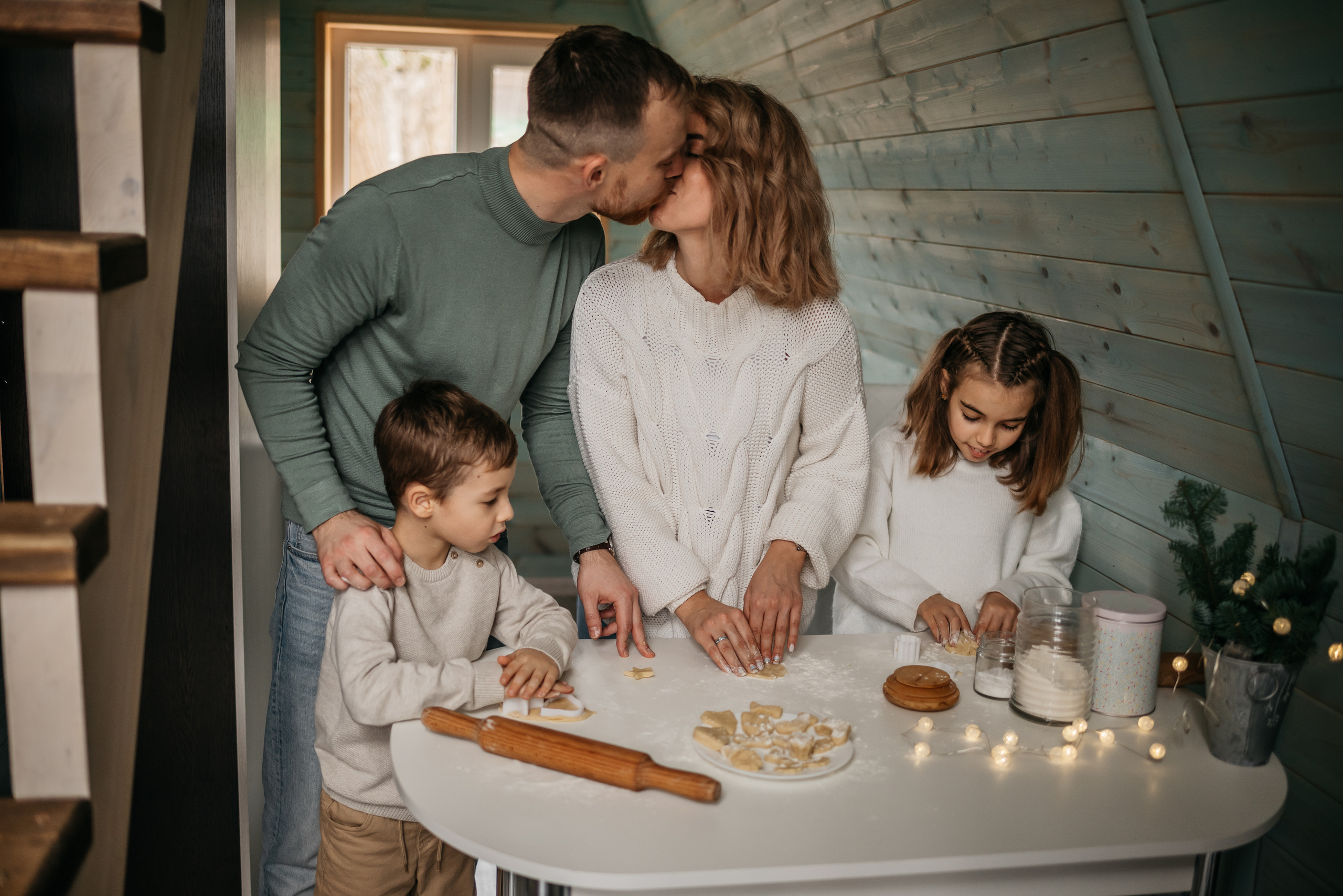 Семейная история под Новый год. Свадебный фотограф Анна Хочева