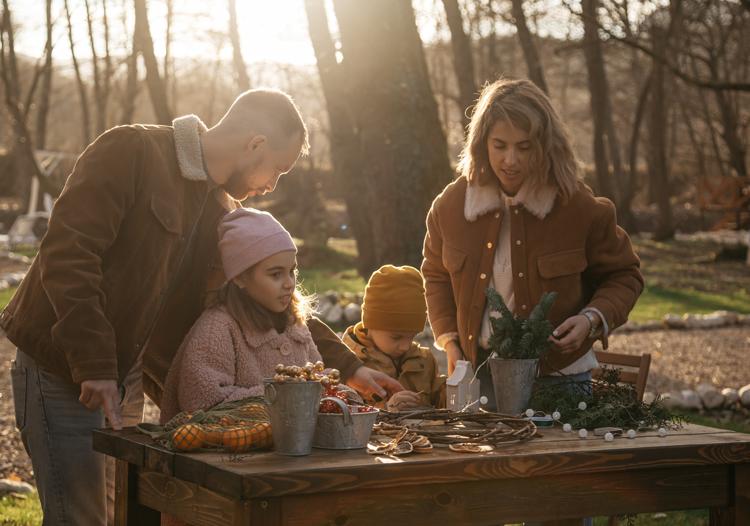Семейная история под Новый год. Свадебный фотограф Анна Хочева