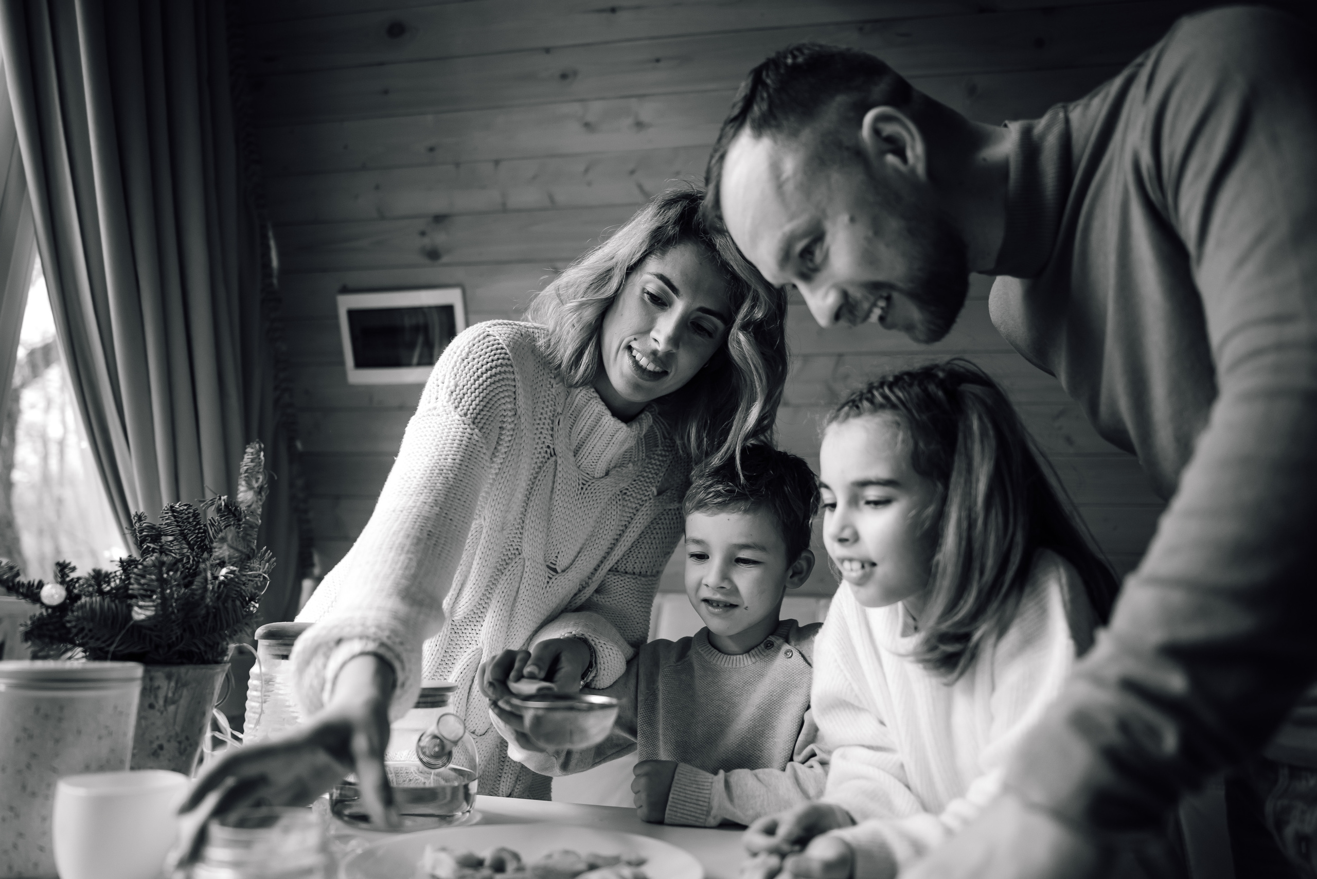 Семейная история под Новый год. Свадебный фотограф Анна Хочева