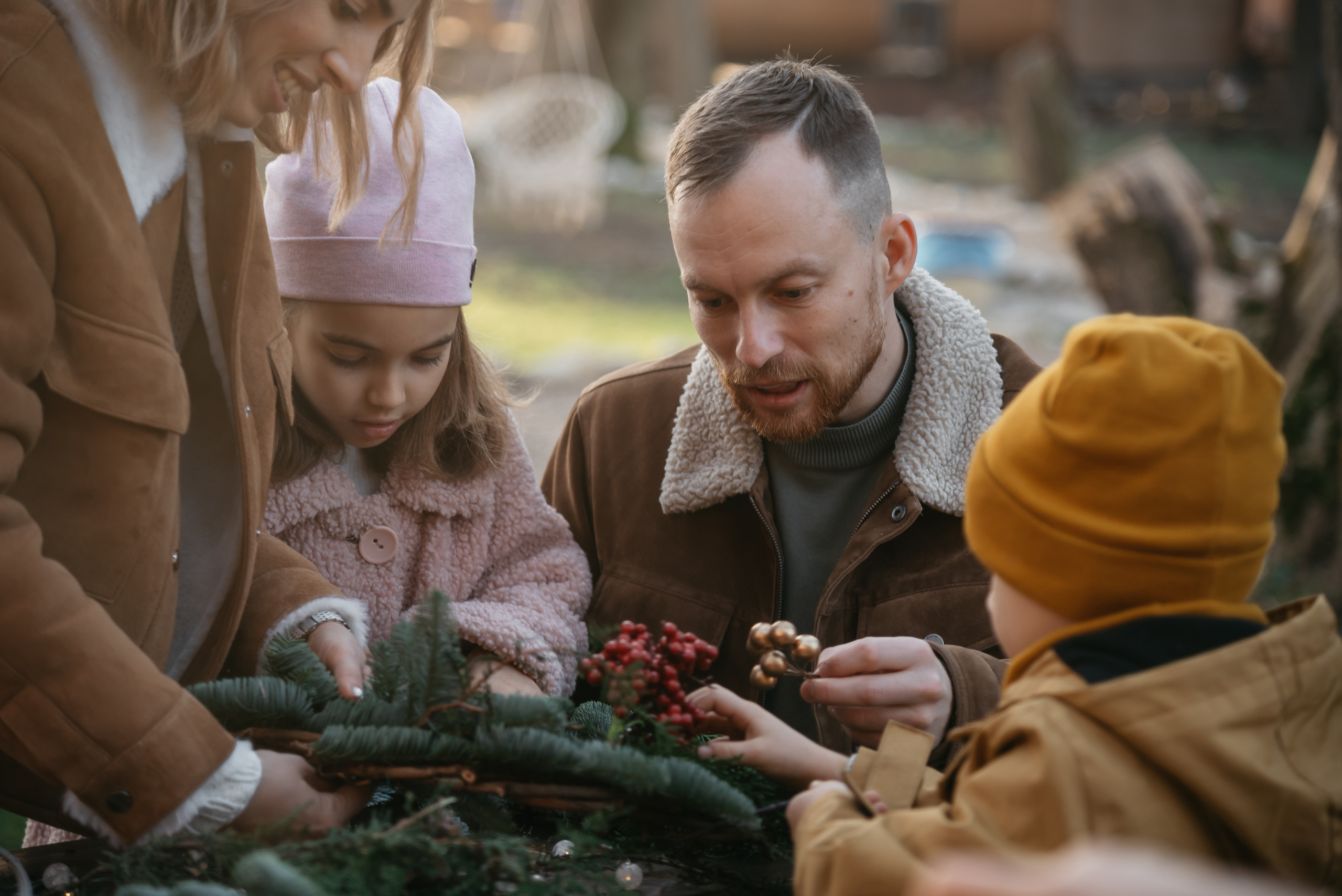 Семейная история под Новый год. Свадебный фотограф Анна Хочева