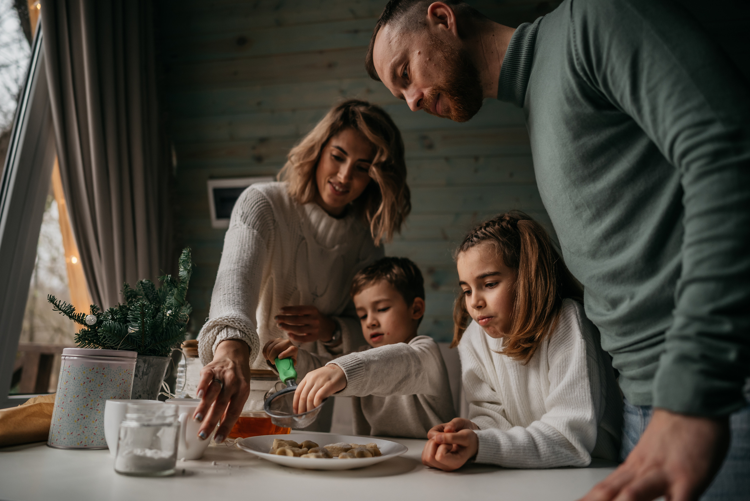 Семейная история под Новый год. Свадебный фотограф Анна Хочева