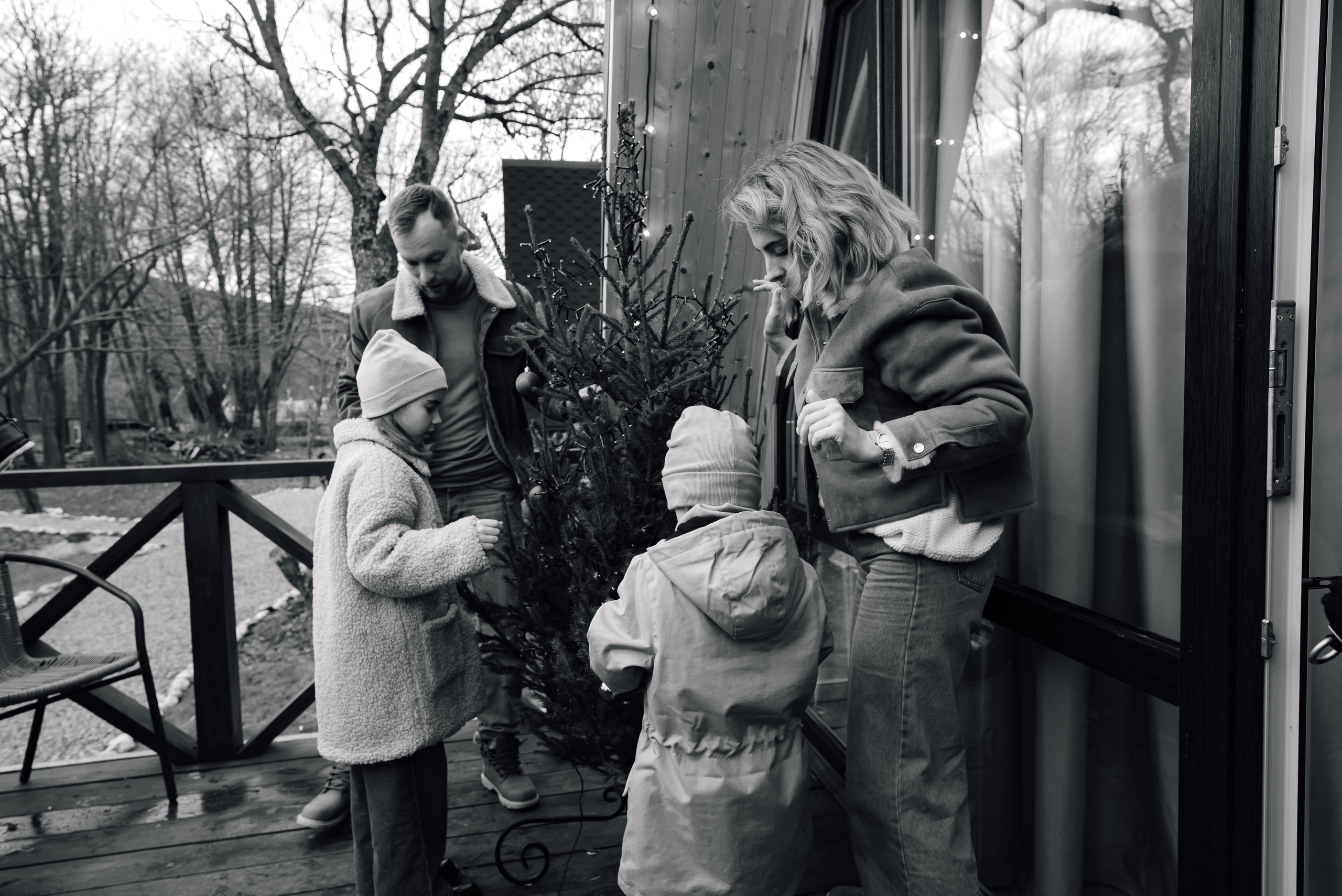 Семейная история под Новый год. Свадебный фотограф Анна Хочева