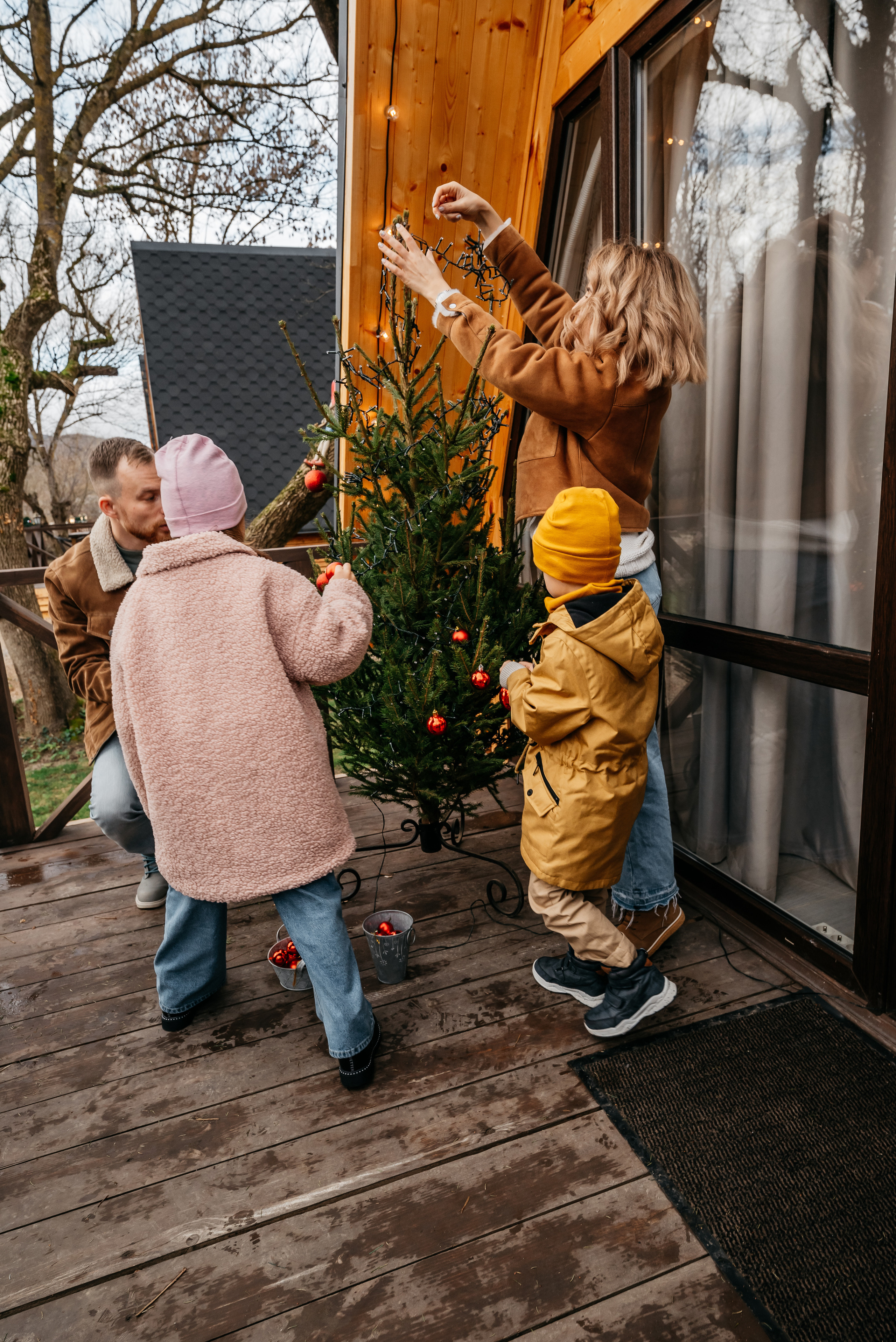 Семейная история под Новый год. Свадебный фотограф Анна Хочева