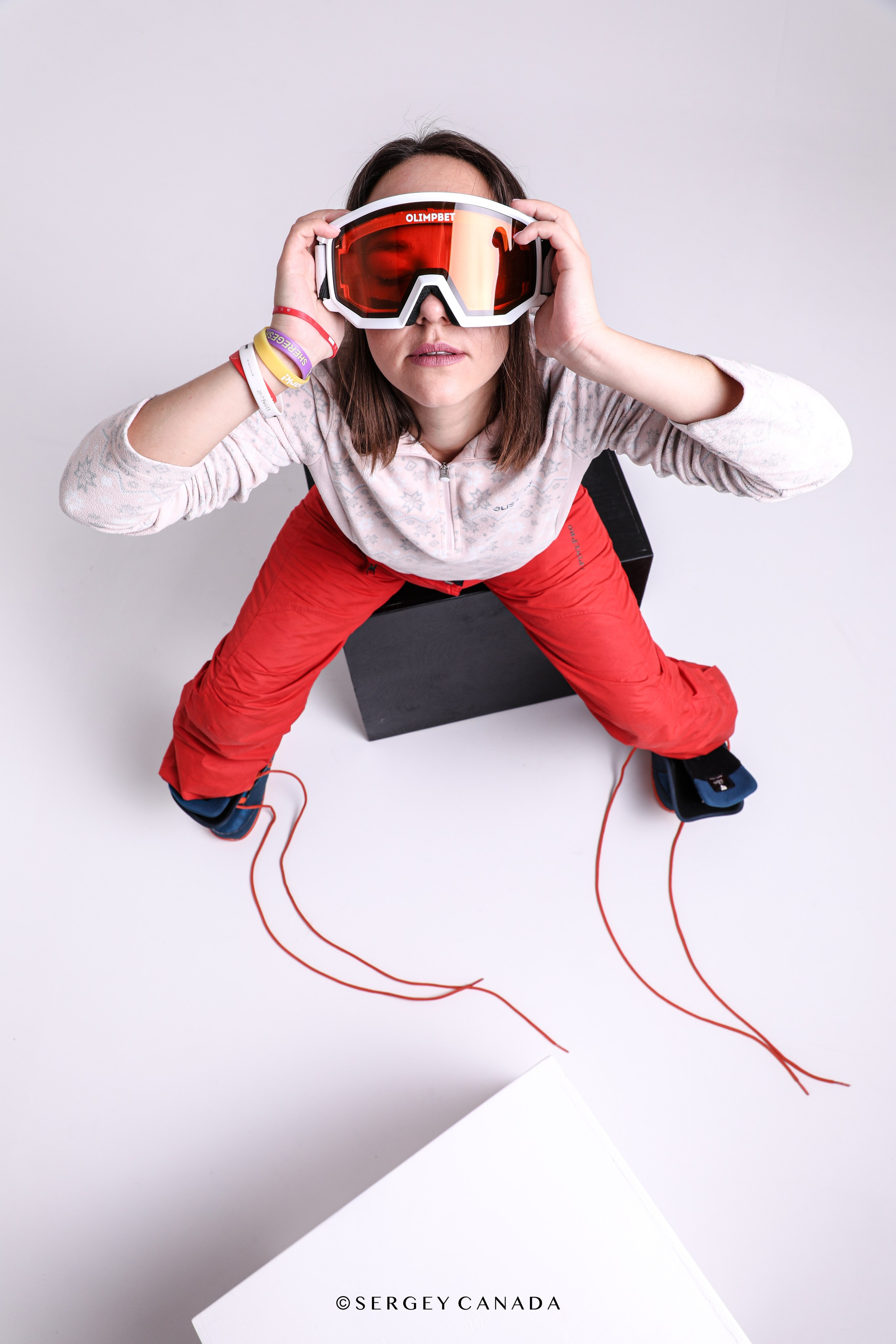 Алина и сноуборд