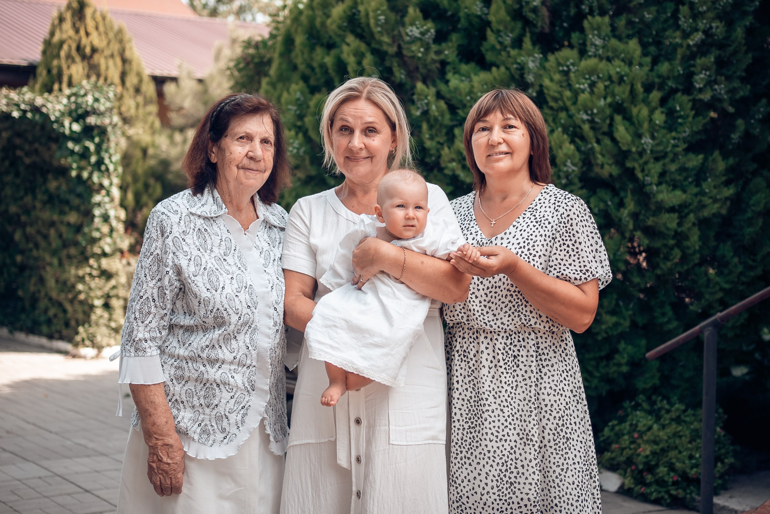 Крещение в храме Прп.Сергия Радонежского с. Орлиное. Церковный фотограф Севастополь