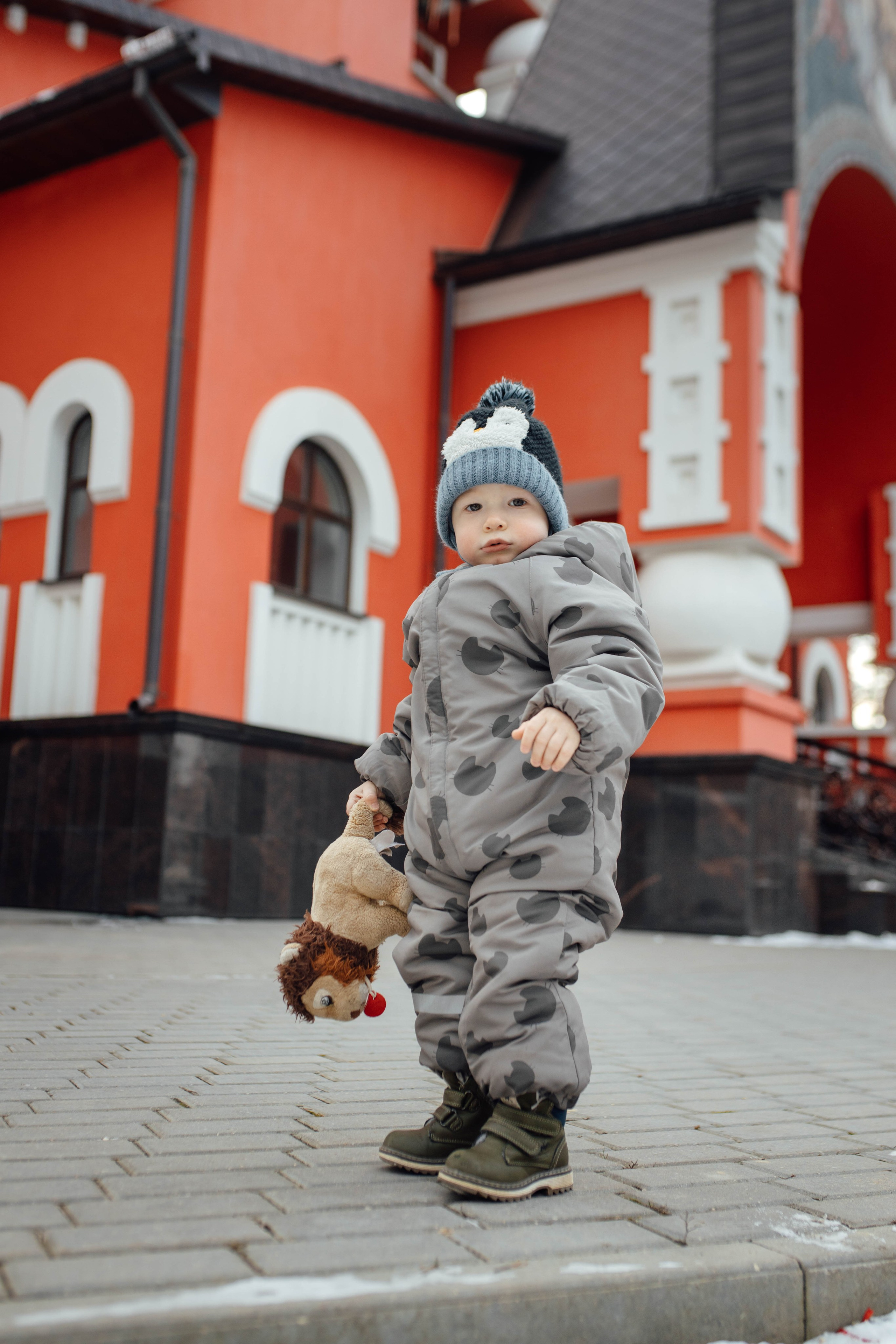 Таинство крещения Льва, храм Вознесения Господня, Ждановичи, февраль 2025