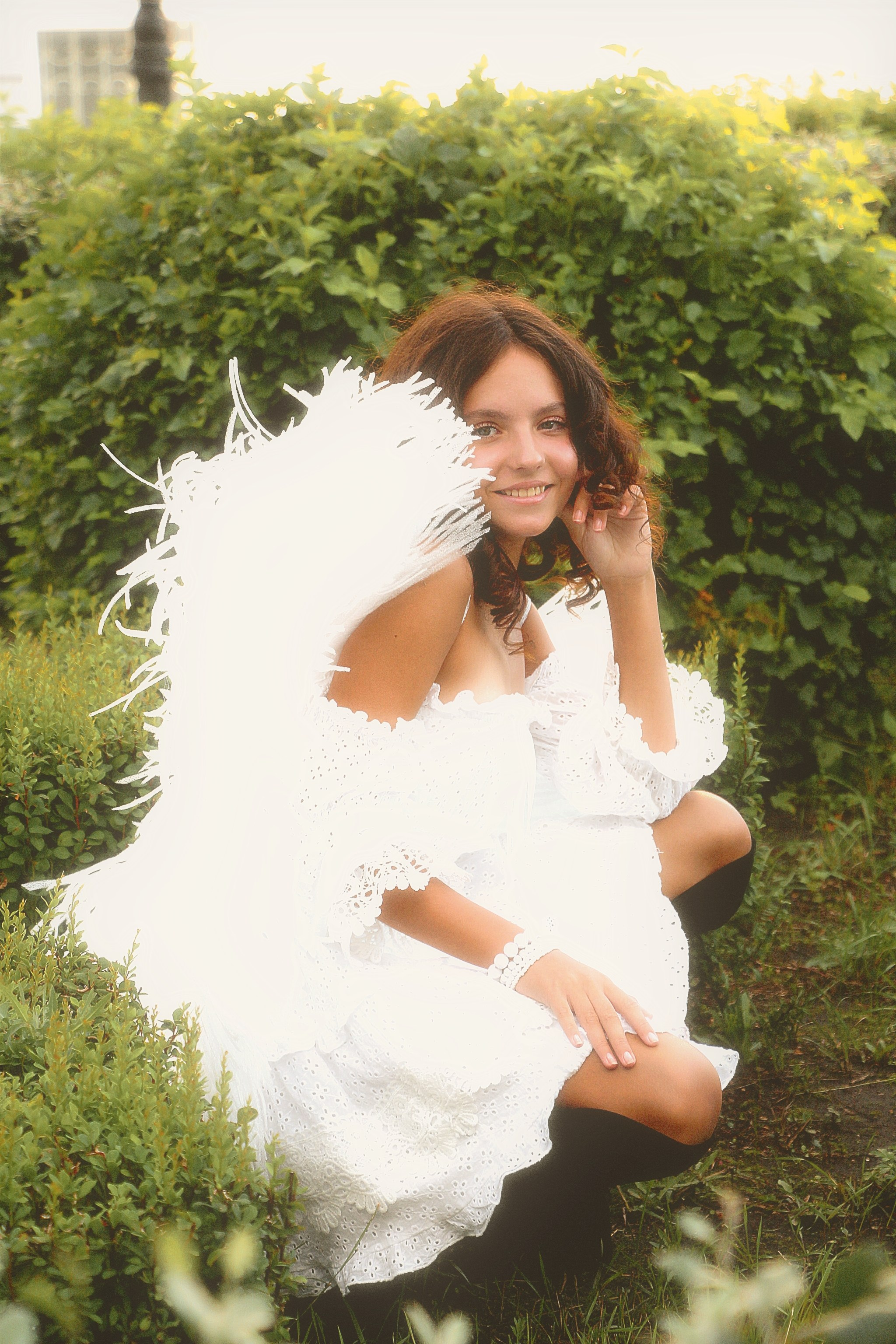 Ангел Варвара в саду…. Творческая, семейная Фотосъемка ДоброДарова Елена Омск