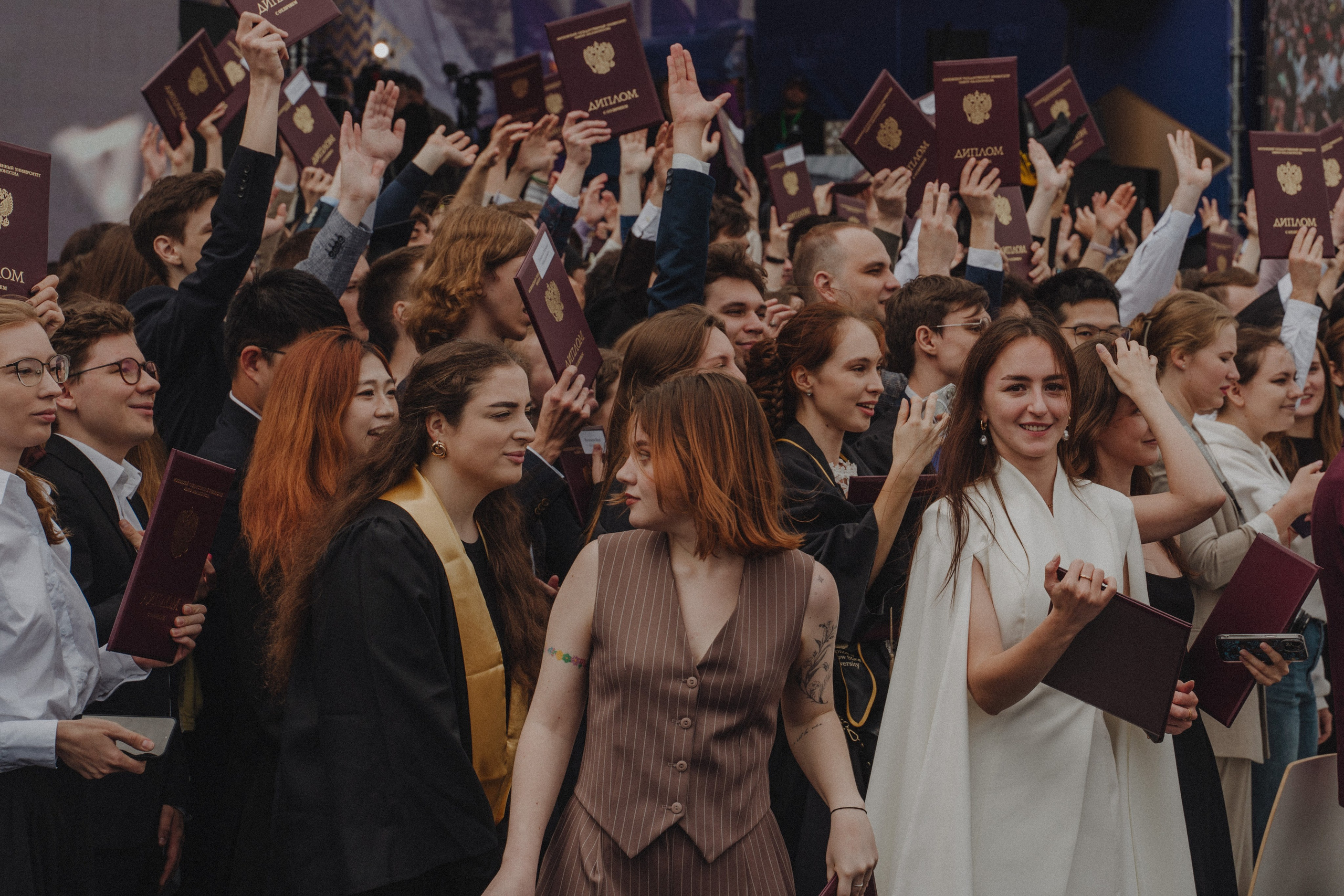 Выпускной МГУ. Портретный фотограф в Москве Эмиль Халиков