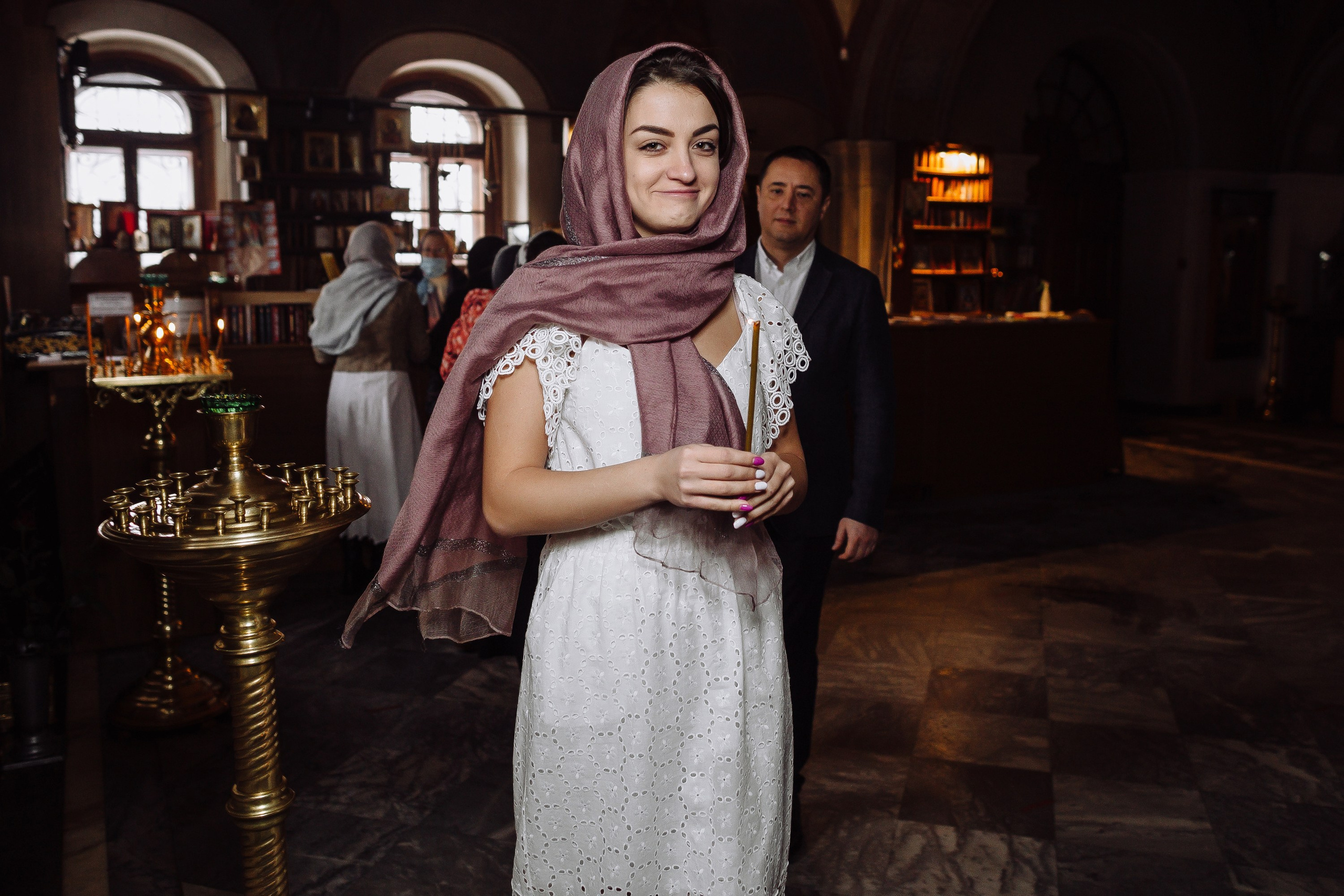 Крещение. Репортажный и свадебный фотограф в Москве Лена Таращенко