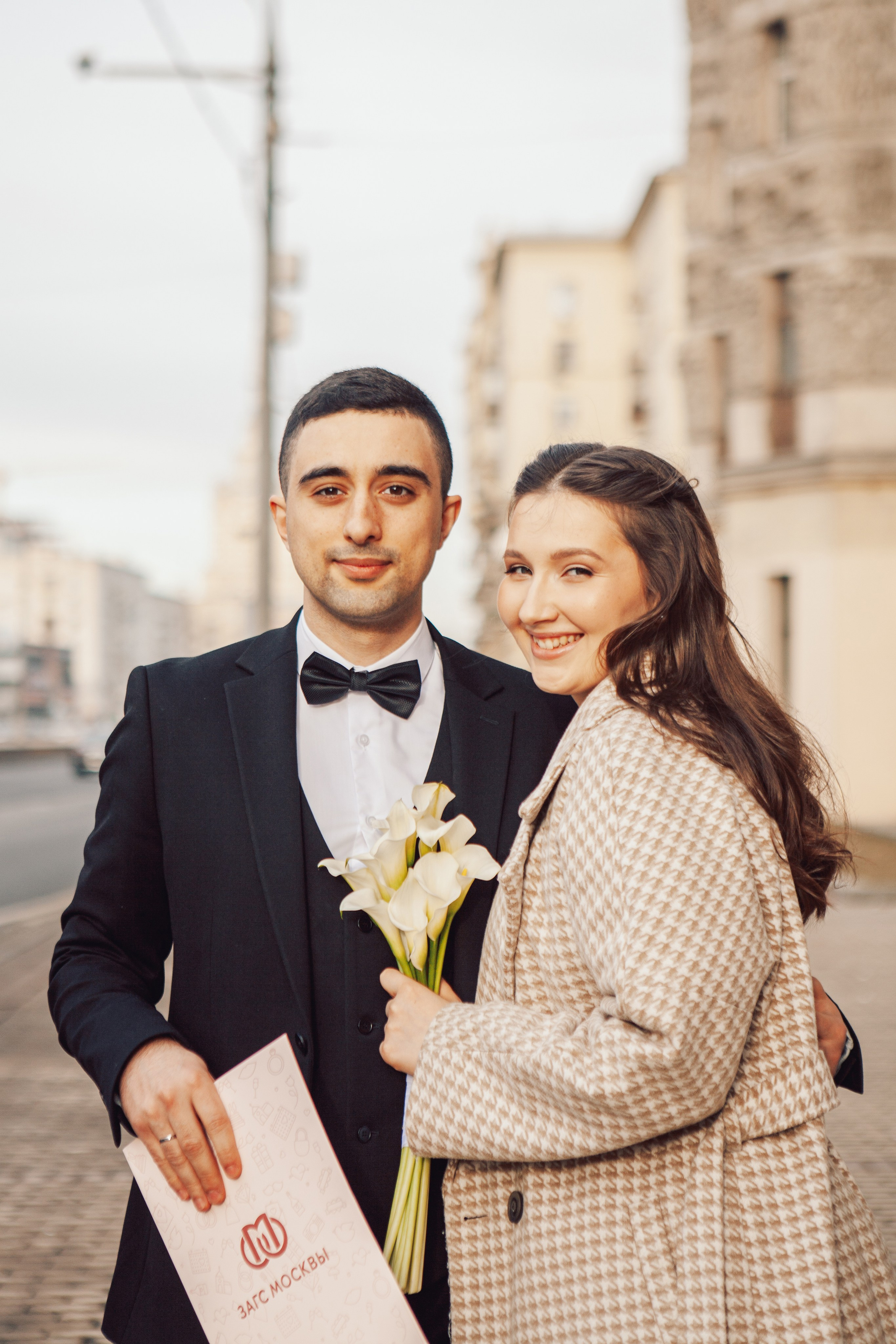 Роспись в Кутузовском ЗАГСе. Фотограф Ольга Ефремова