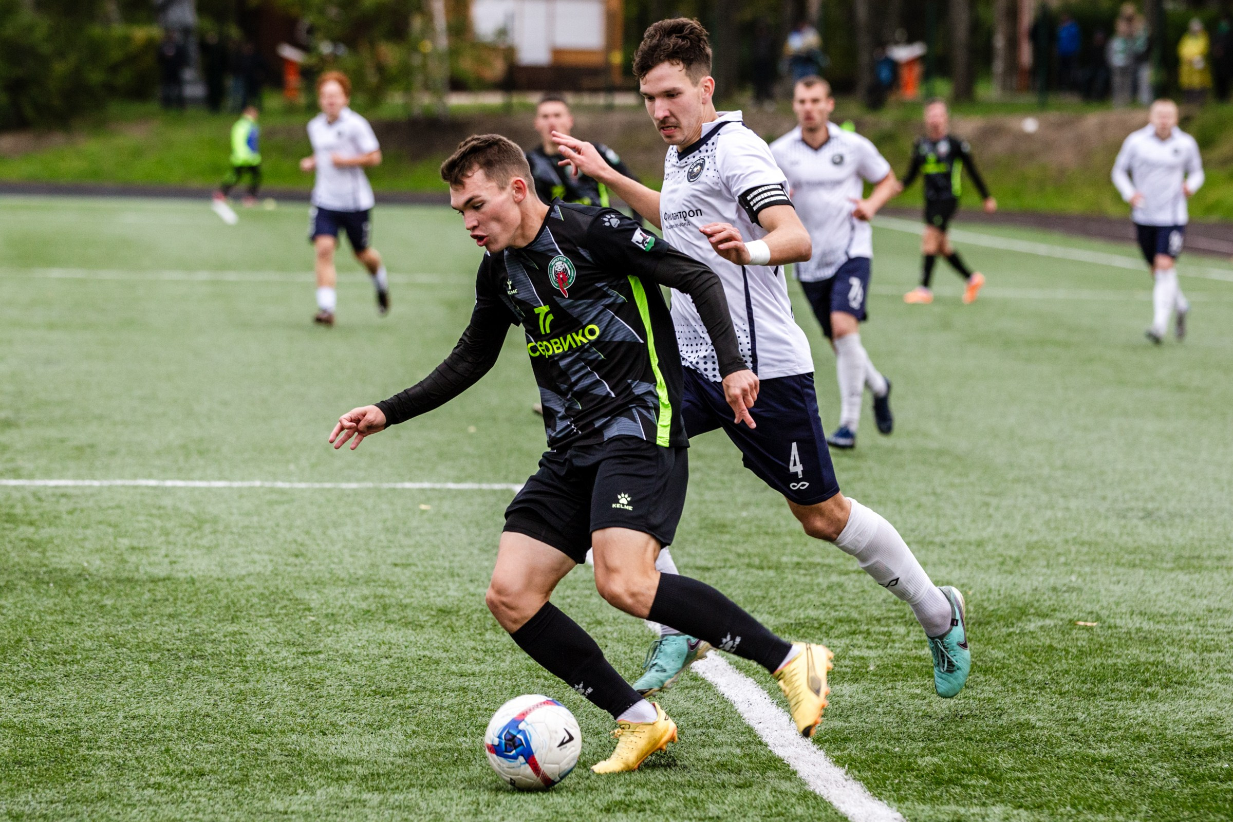 Первенство России по футболу LEON-Вторая лига Б | ФК Иркутск — Космос (Долгопрудный) | 14.09.25. Фотограф в Иркутске Евгения Айвазова