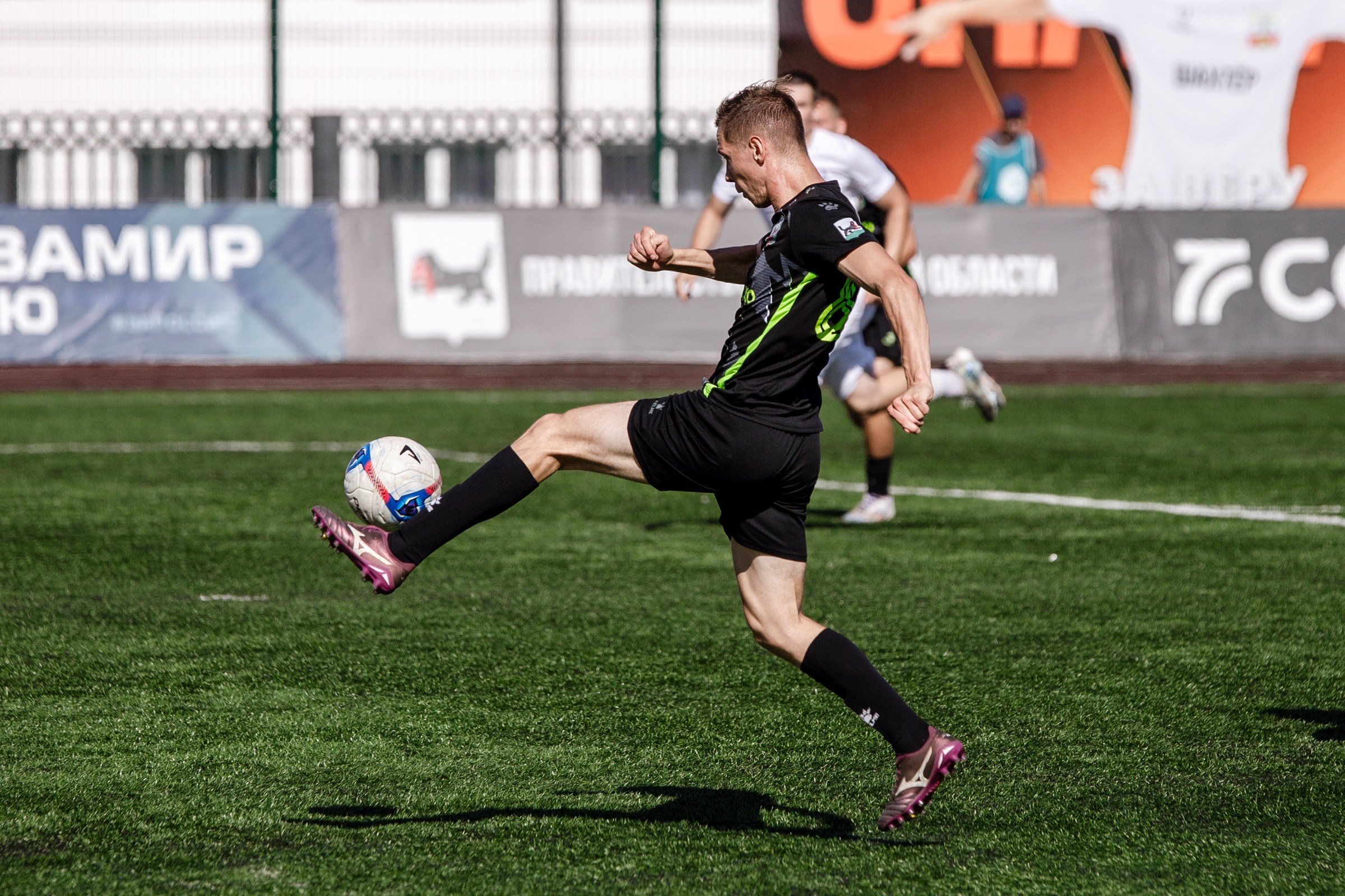 Первенство России по футболу LEON-Вторая лига Б | ФК Иркутск — Чертаново (Москва) | 24.08.25. Фотограф в Иркутске Евгения Айвазова