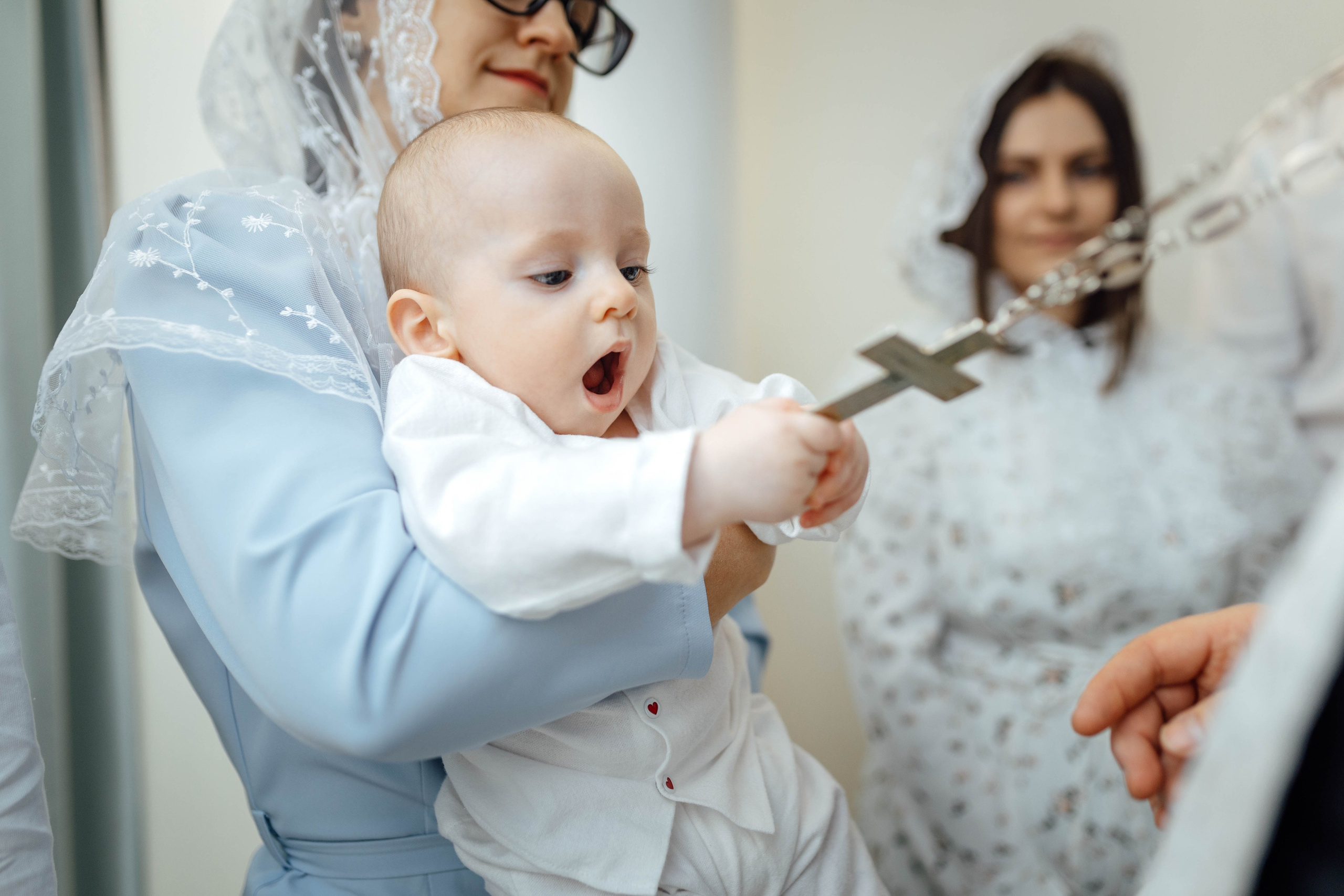 Крещение Матвея, храм Святой Троицы, декабрь 2025