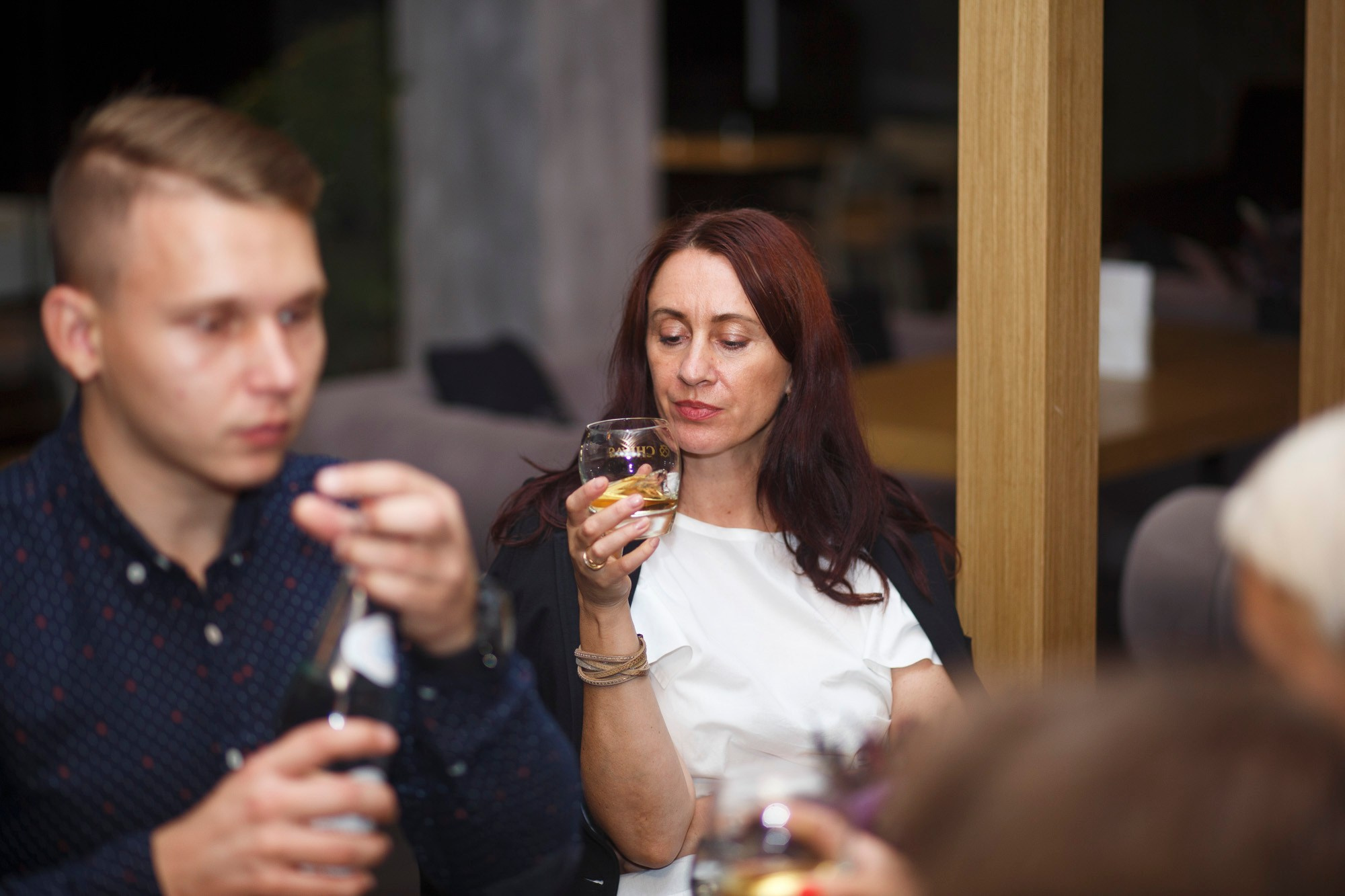 Dinner Chivas. Reportage and staged photographer Natalia Sannikova