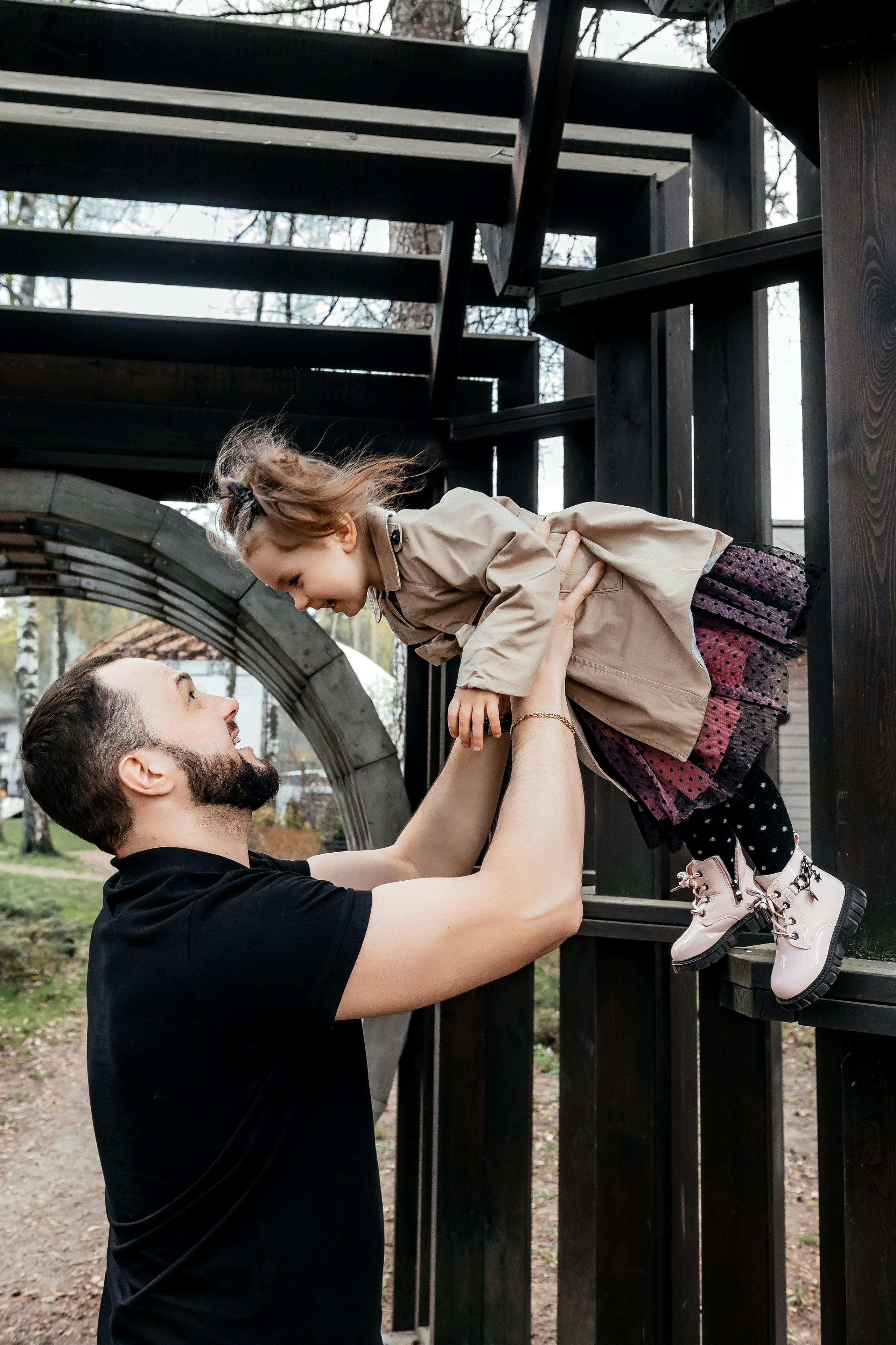 Кристина и семья, Ногинск, парк. Свадебный и семейный фотограф Виктория Носачёва. Щелково, Москва и МО