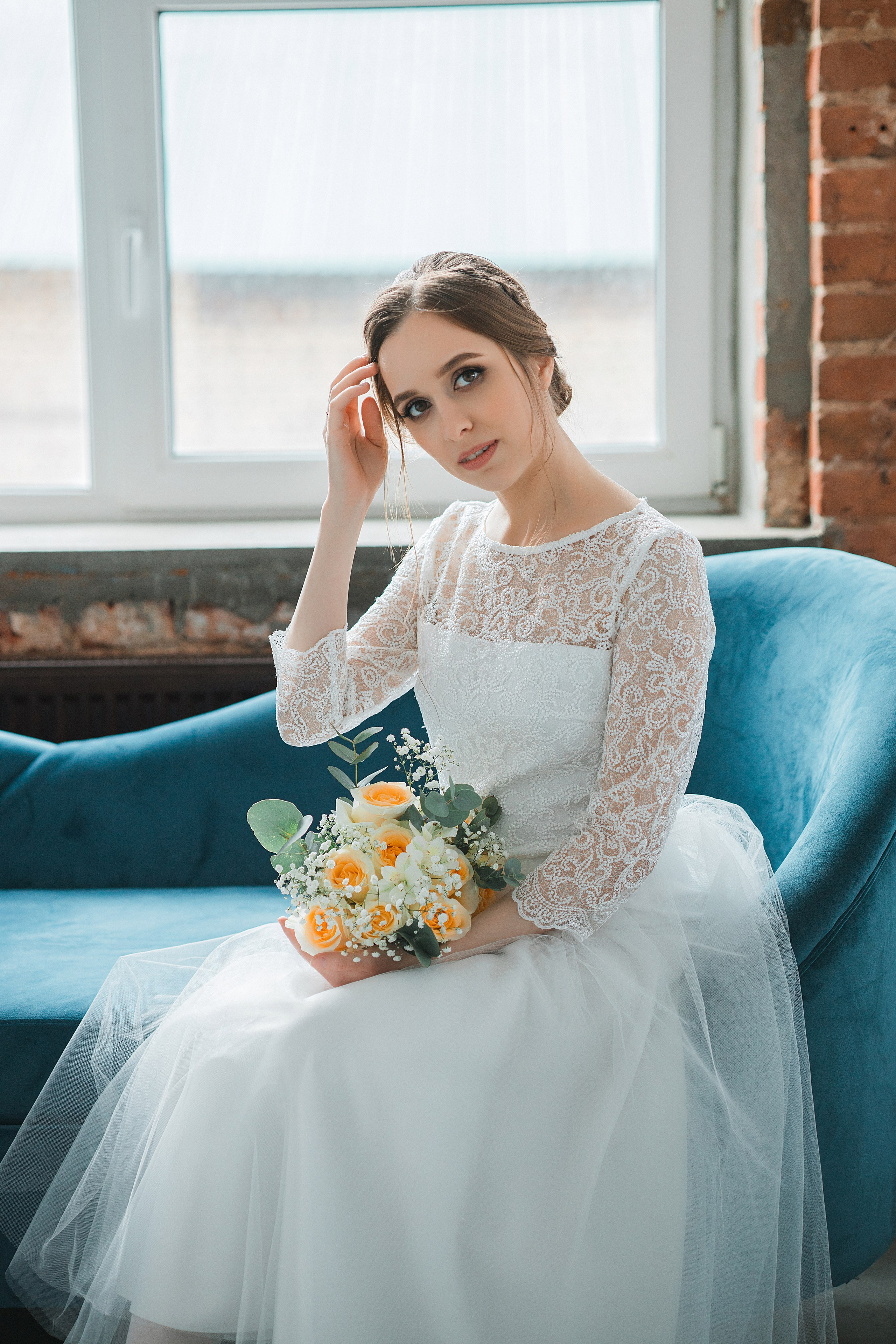 Фотосессия свадебная в фотостудии 