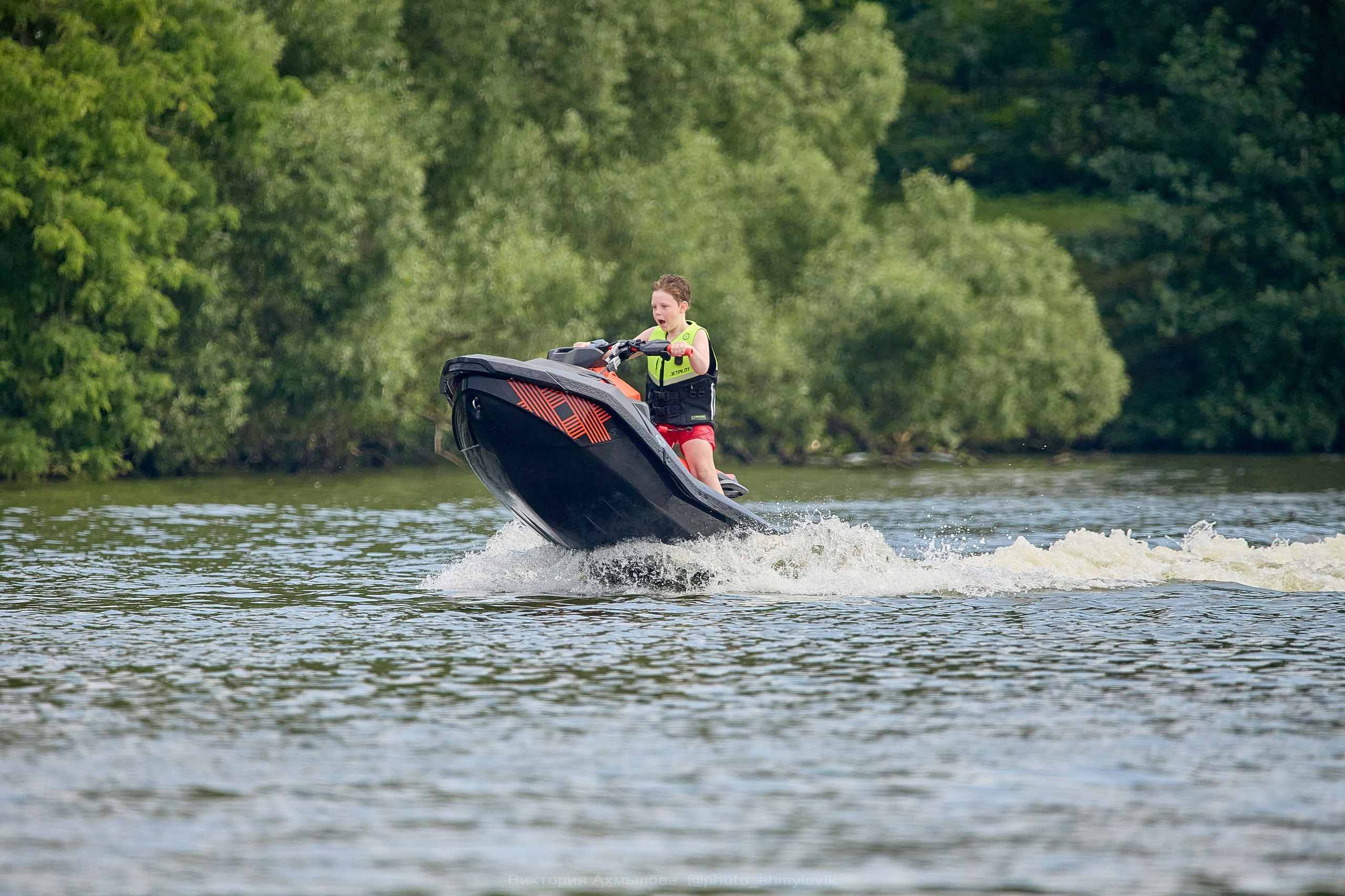 Аквабайки на Северке. Виктория Ахмылова. Фотограф в Москве