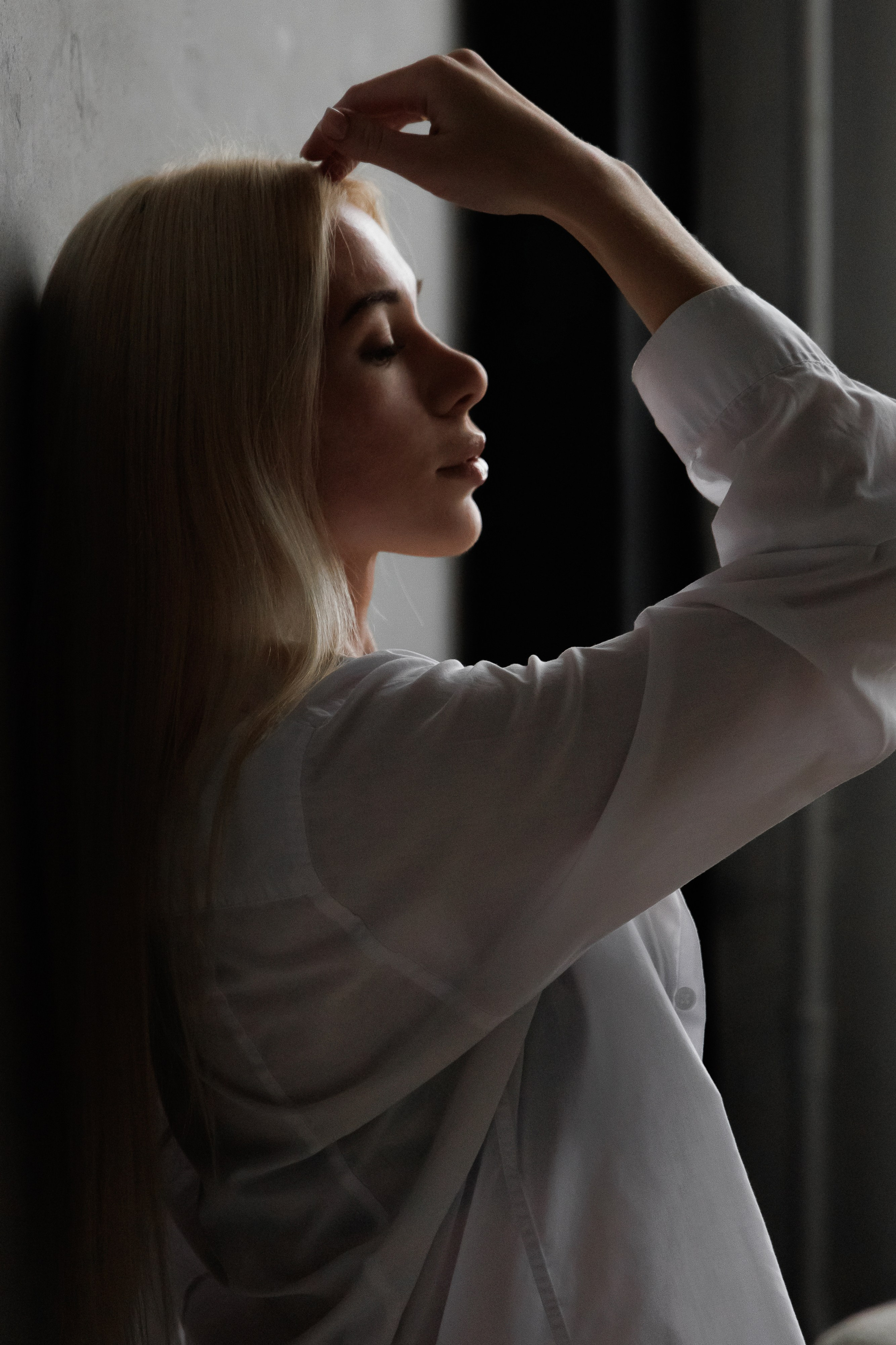 Елена. Женский и мужской фотограф в Нижнем Новгороде Наталья Латыпова. Портреты в низком ключе