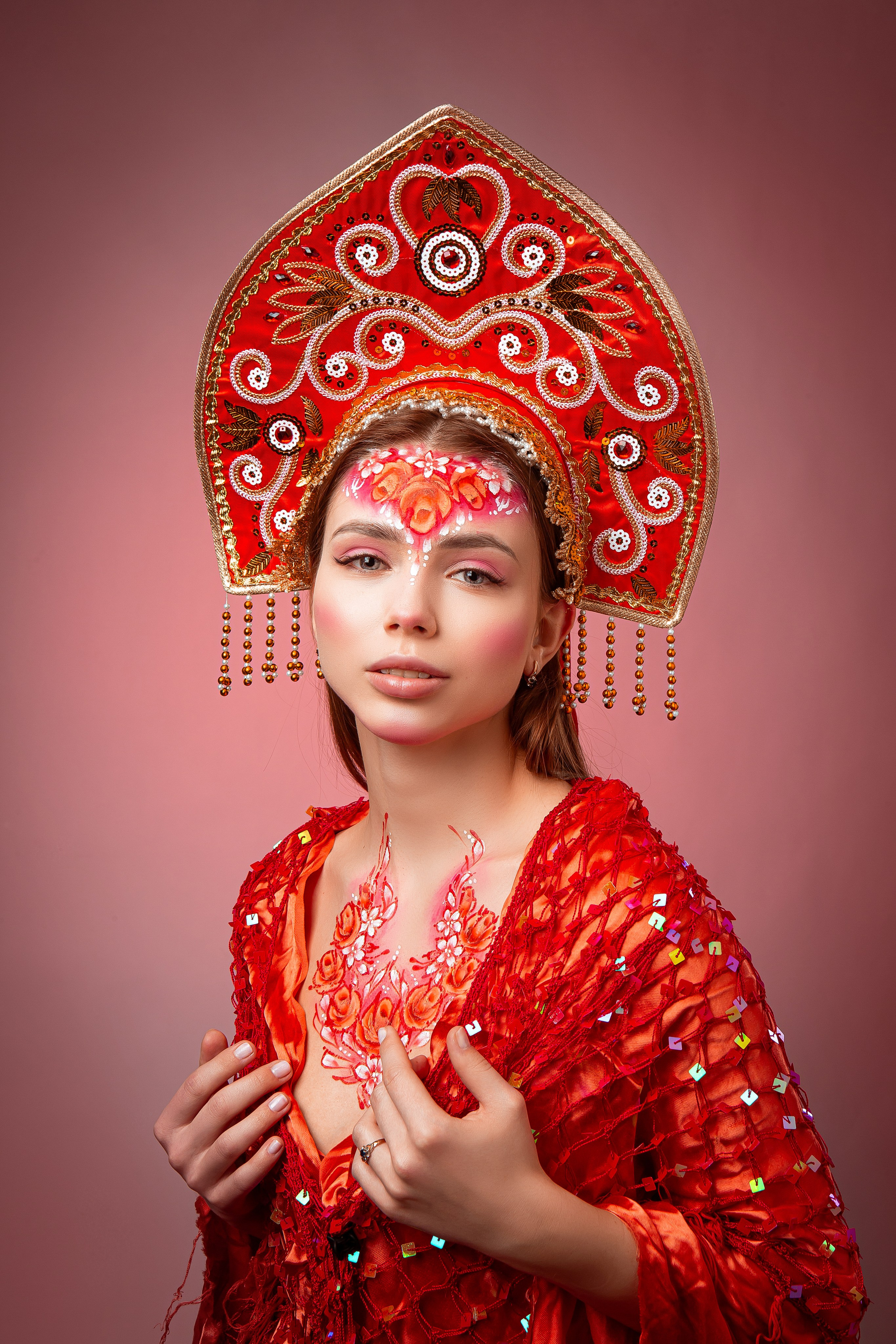 В цветах. Фотограф Мария Кольцова