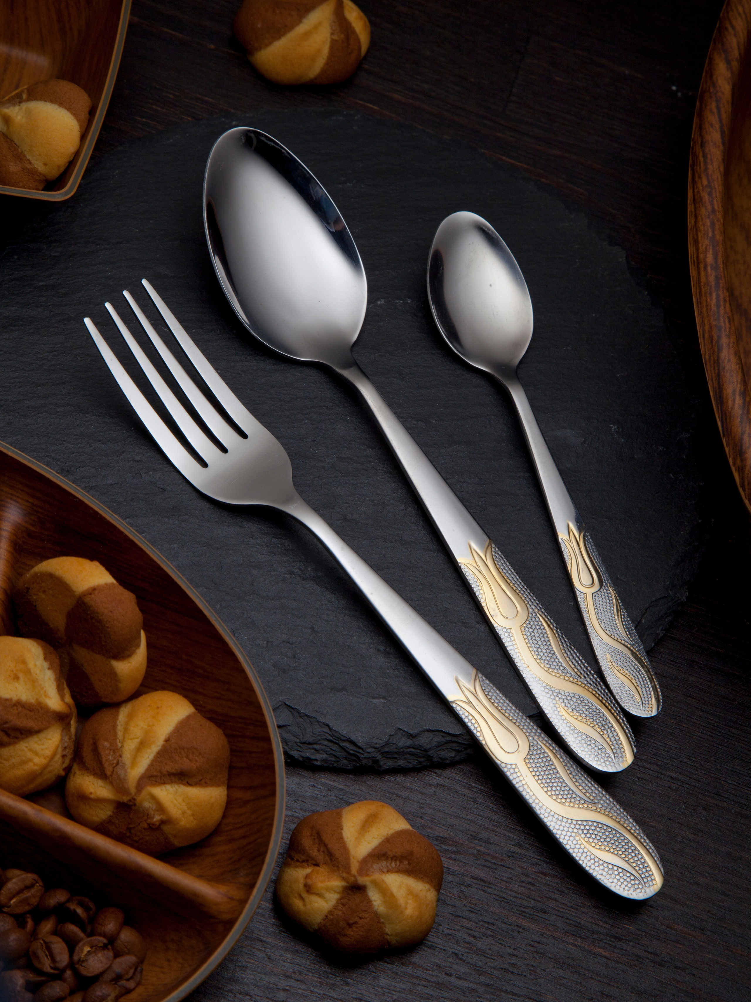 Рекламная съемка. Столовые приборы. Фотограф Мария Кольцова