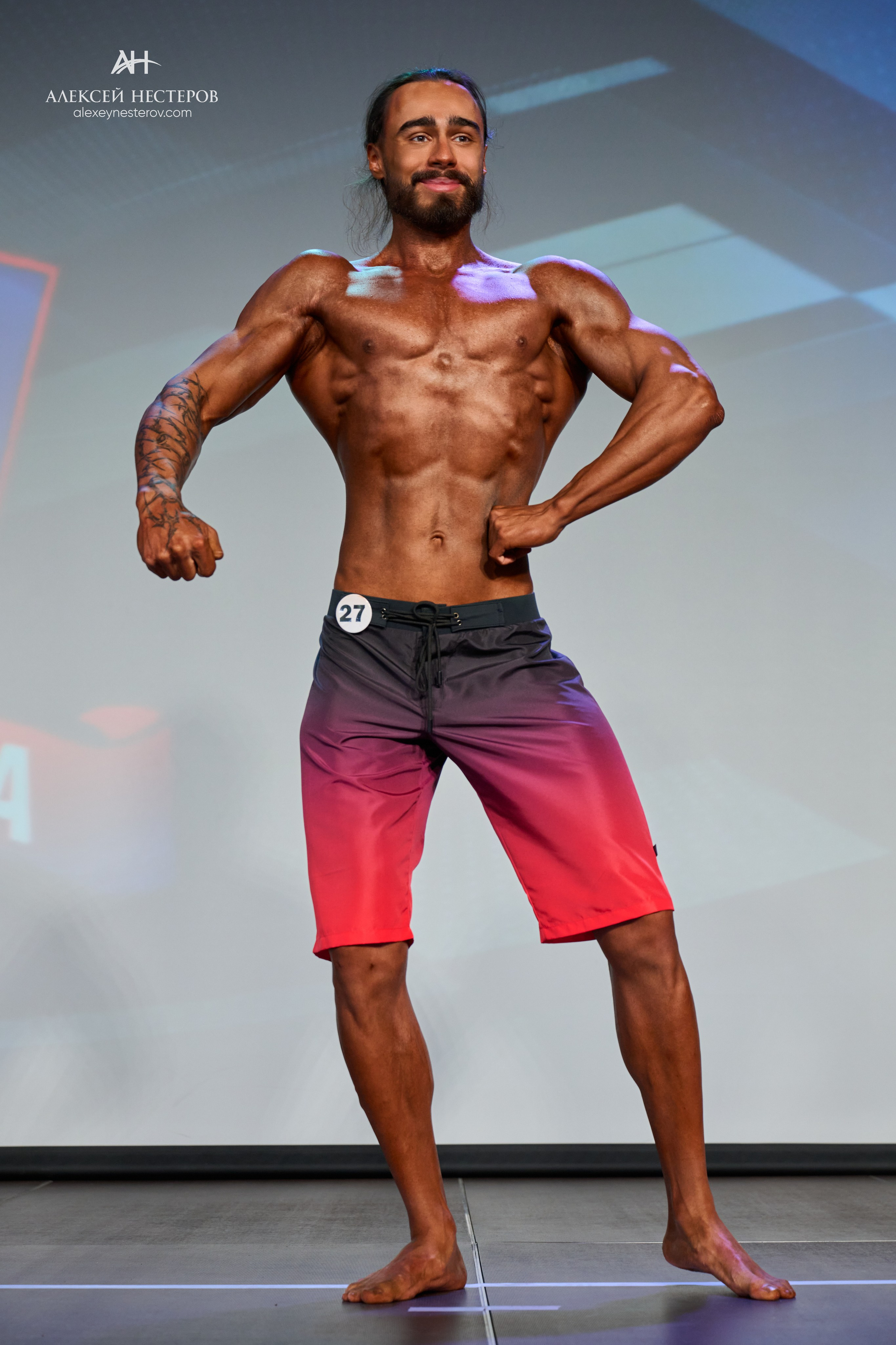 Фото с турнира «Прометей 2, WFF-WBBF Russia» 26 октября 2025. Спортивный фитнес фотограф Алексей Нестеров