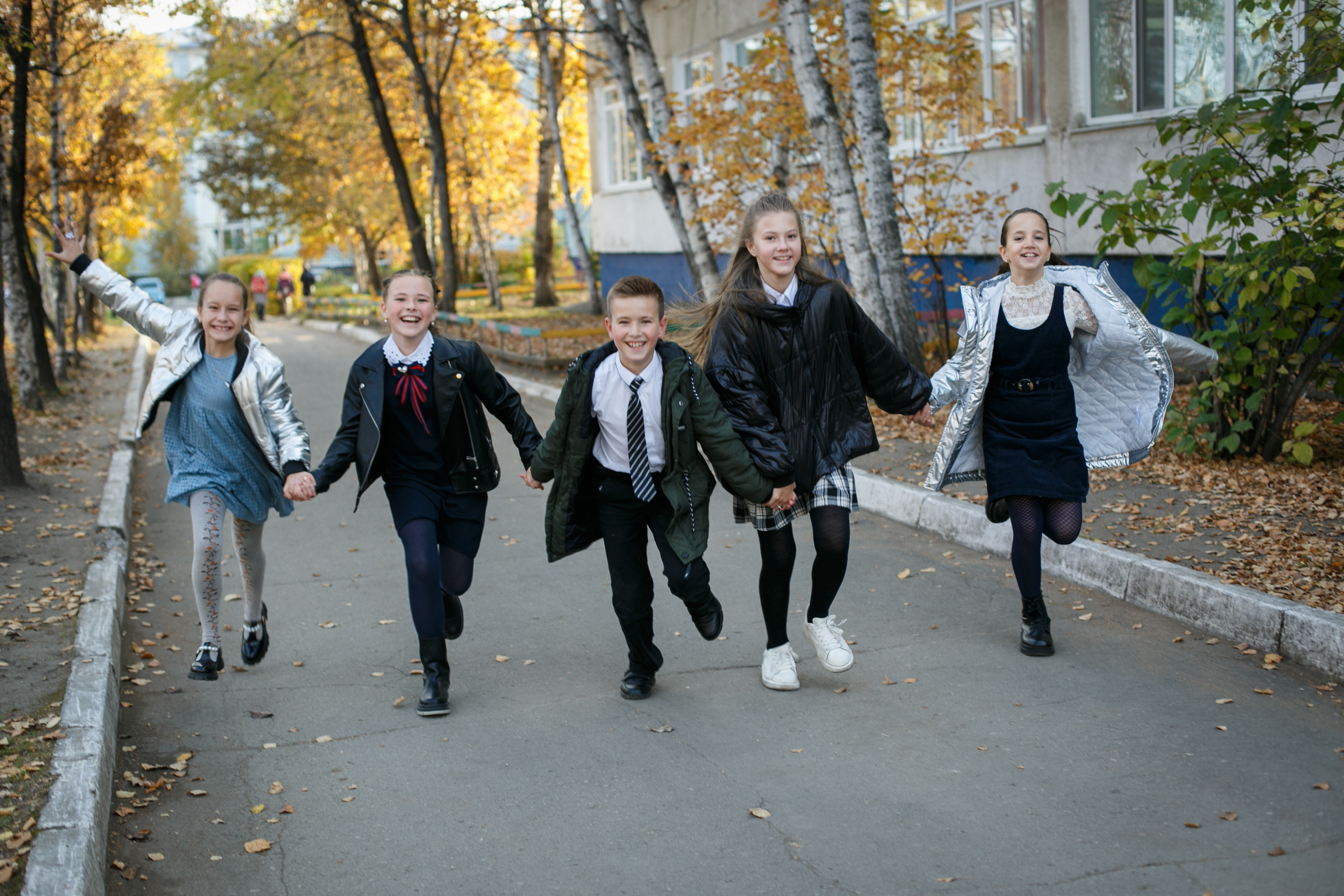 Школьное фото. Фотограф Евгения Лондкевич