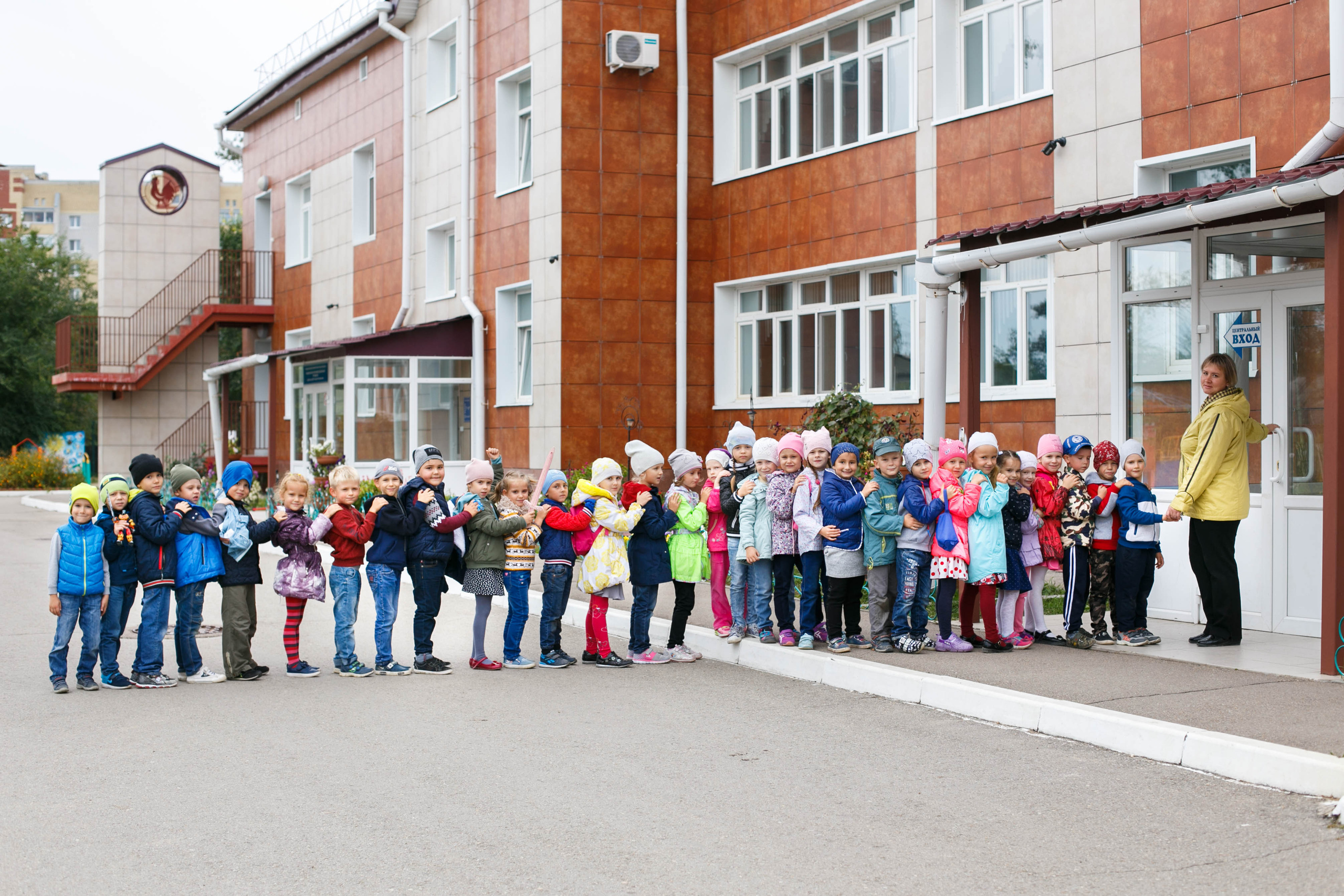 Школьное фото. Фотограф Евгения Лондкевич