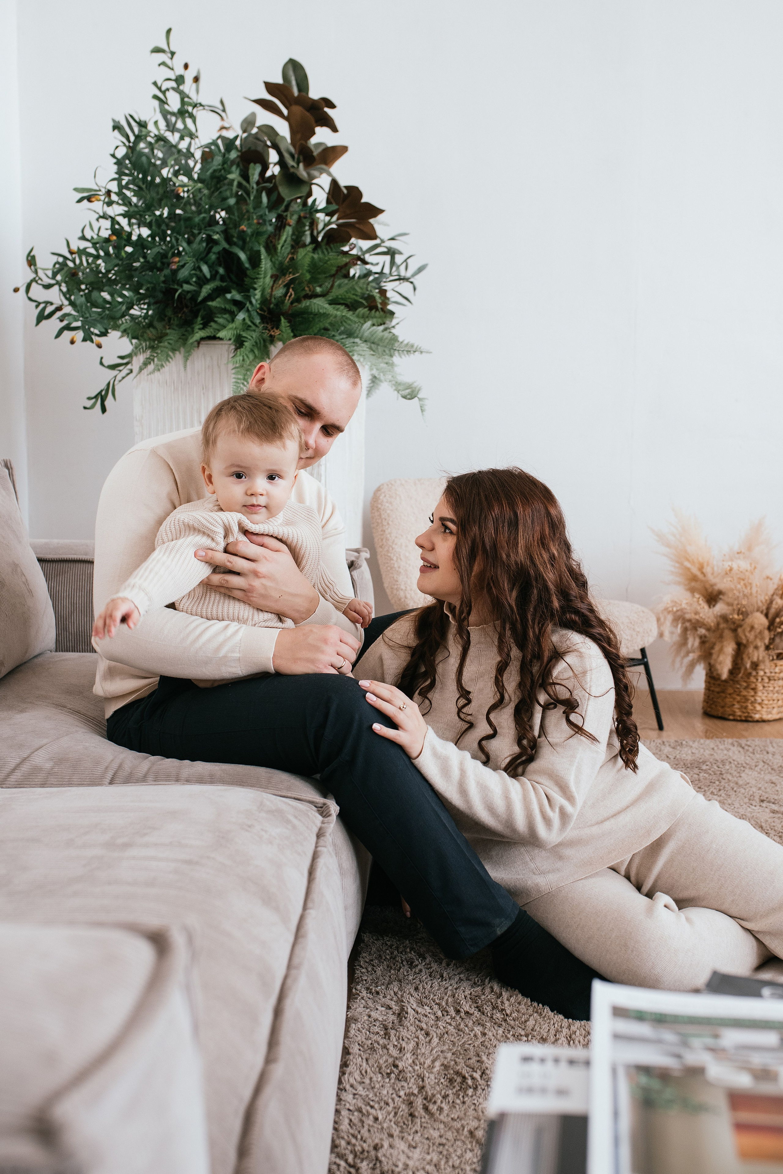 Наталья, Антон и Матвей. Свадебный, семейный фотограф в Рязани Лена Брант