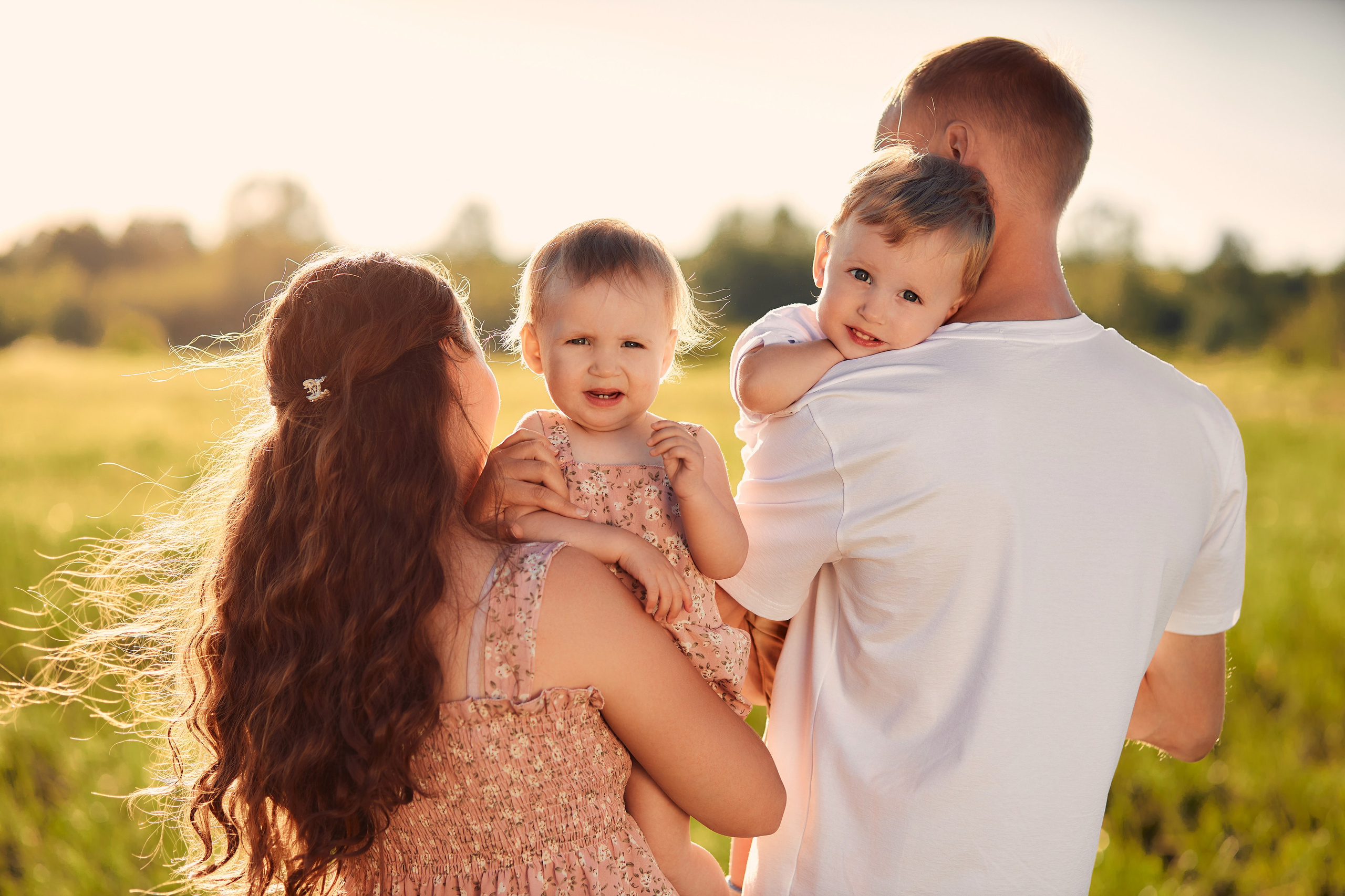 Андрей, Катя, Дима и Настя. Свадебный фотограф Чайковский