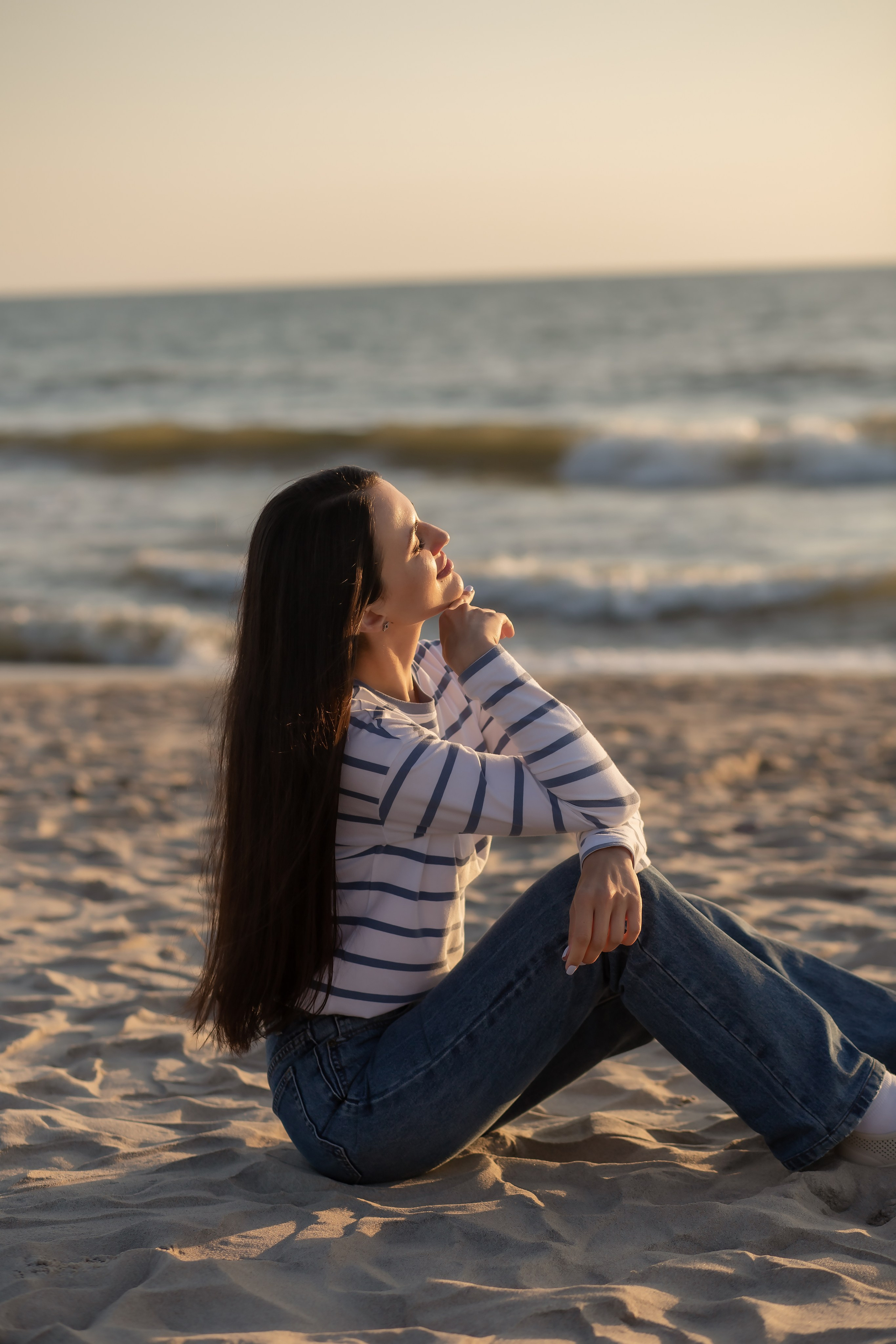 Павел и Татьяна. Закат в Янтарном. Фотограф в Калининграде Решетникова Алина