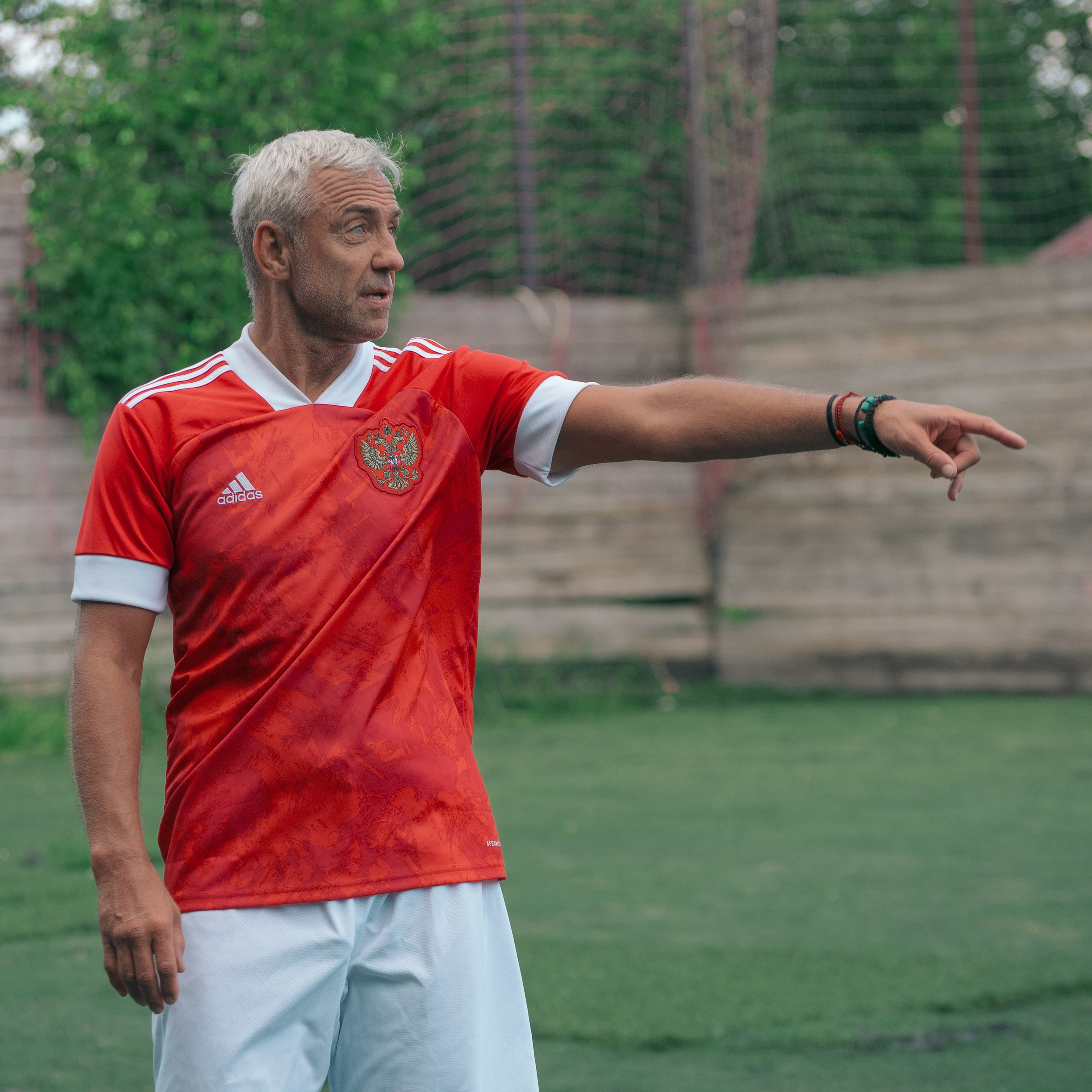 Товарищеский матч с ветеранами московского «Спартака» и «Динамо». Фотограф Валерия Азамат — жизнь в каждом кадре