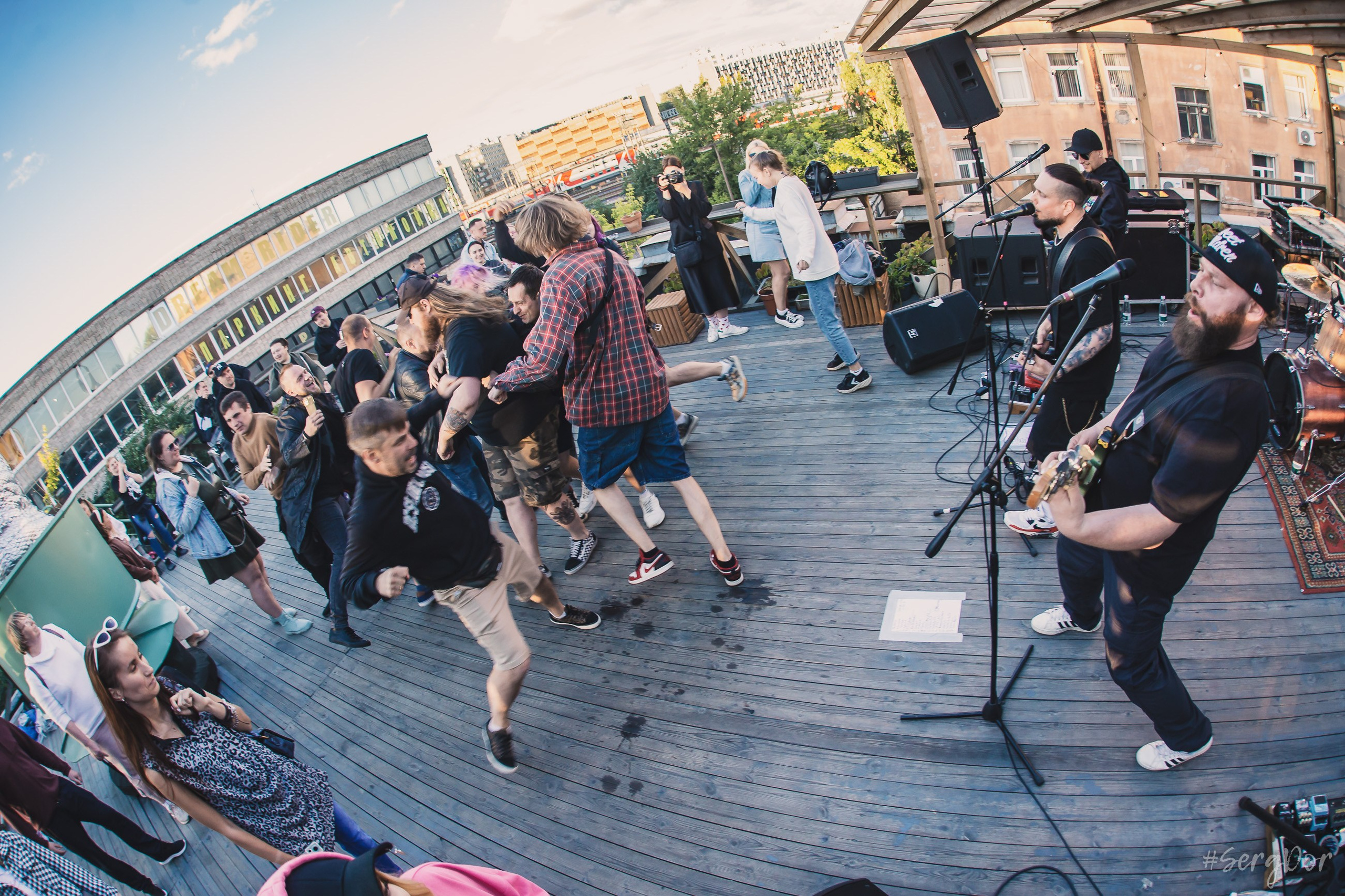 Гребля, Ласточка, концерт, крыша, Санкт-Петербург, 21.06.2024, СПб, SergDor, 21 июня 2024 года, #SergDor