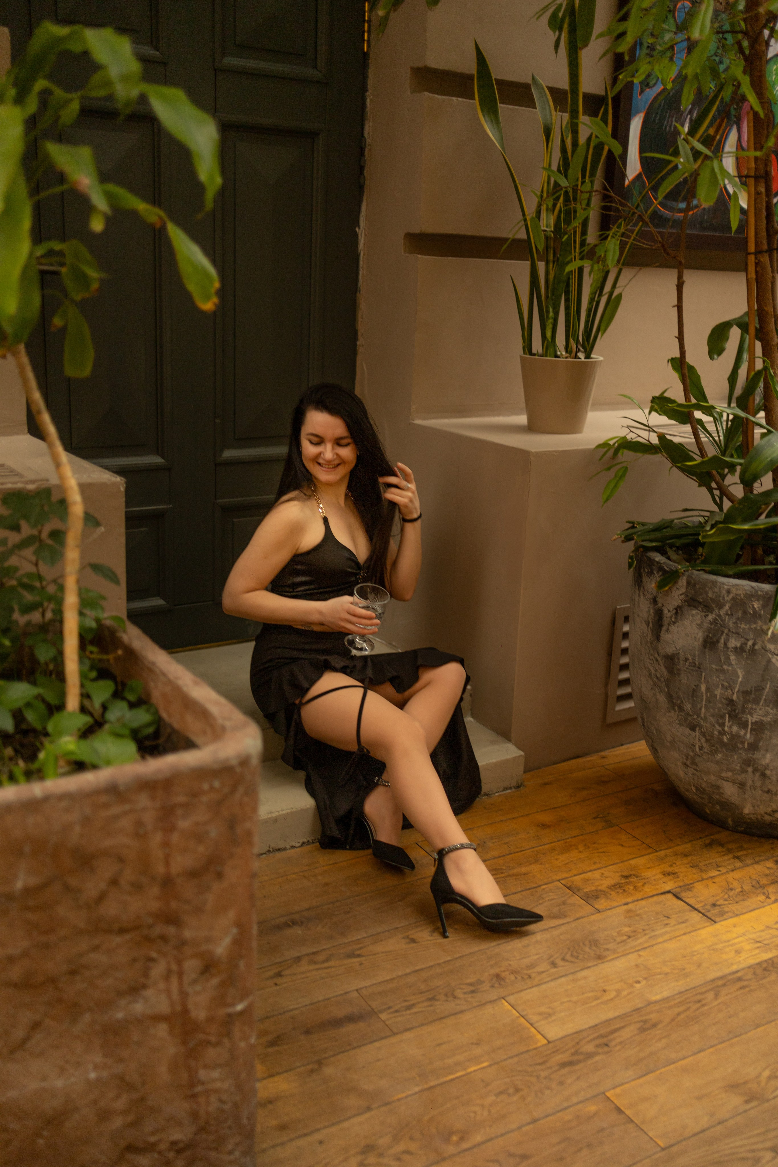 Женский портрет Анастасии. Фотосессия к 8 Марта