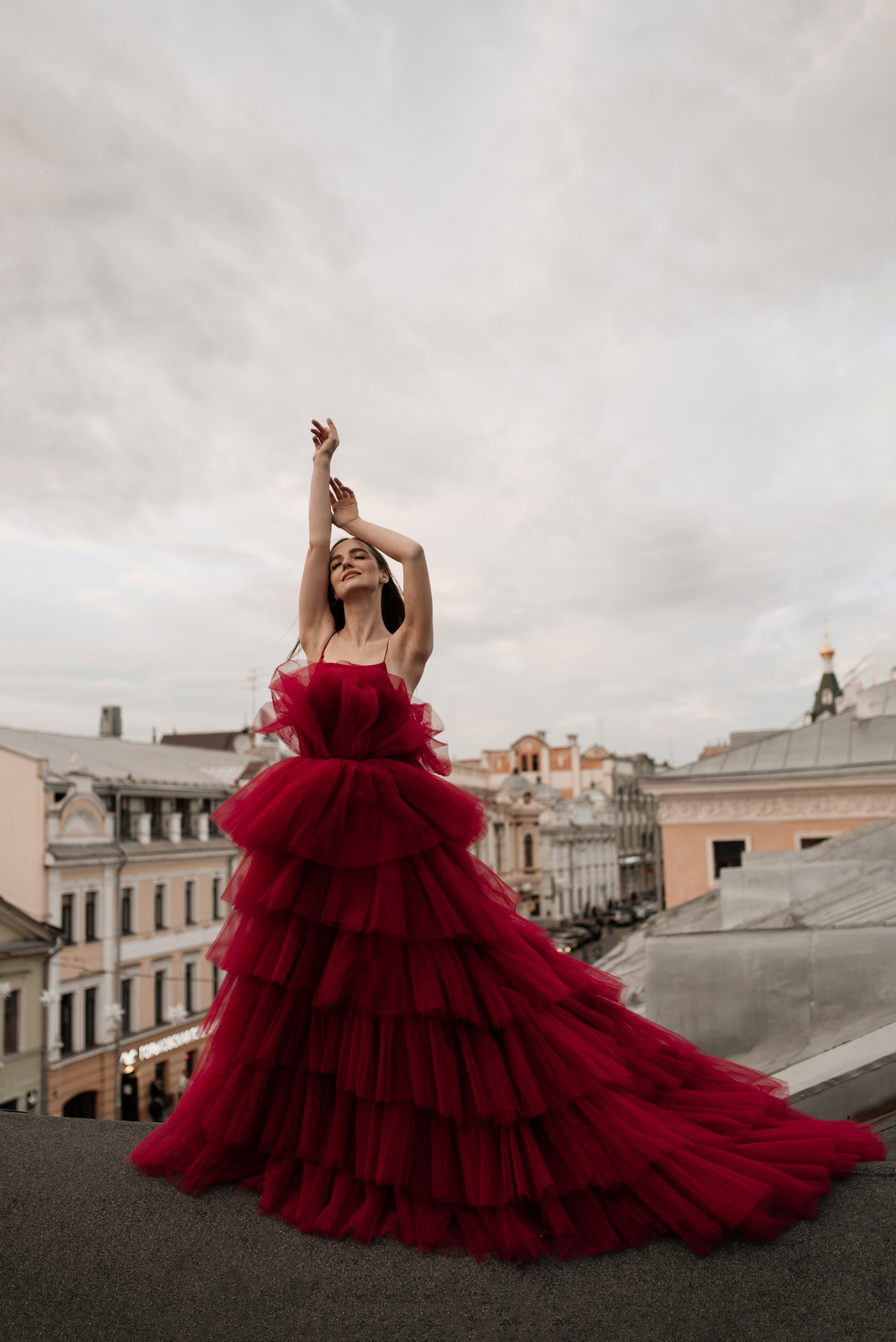 Аня ♡ Крыша. Фотограф Ольга Плеханова | Нижний Новгород, Москва