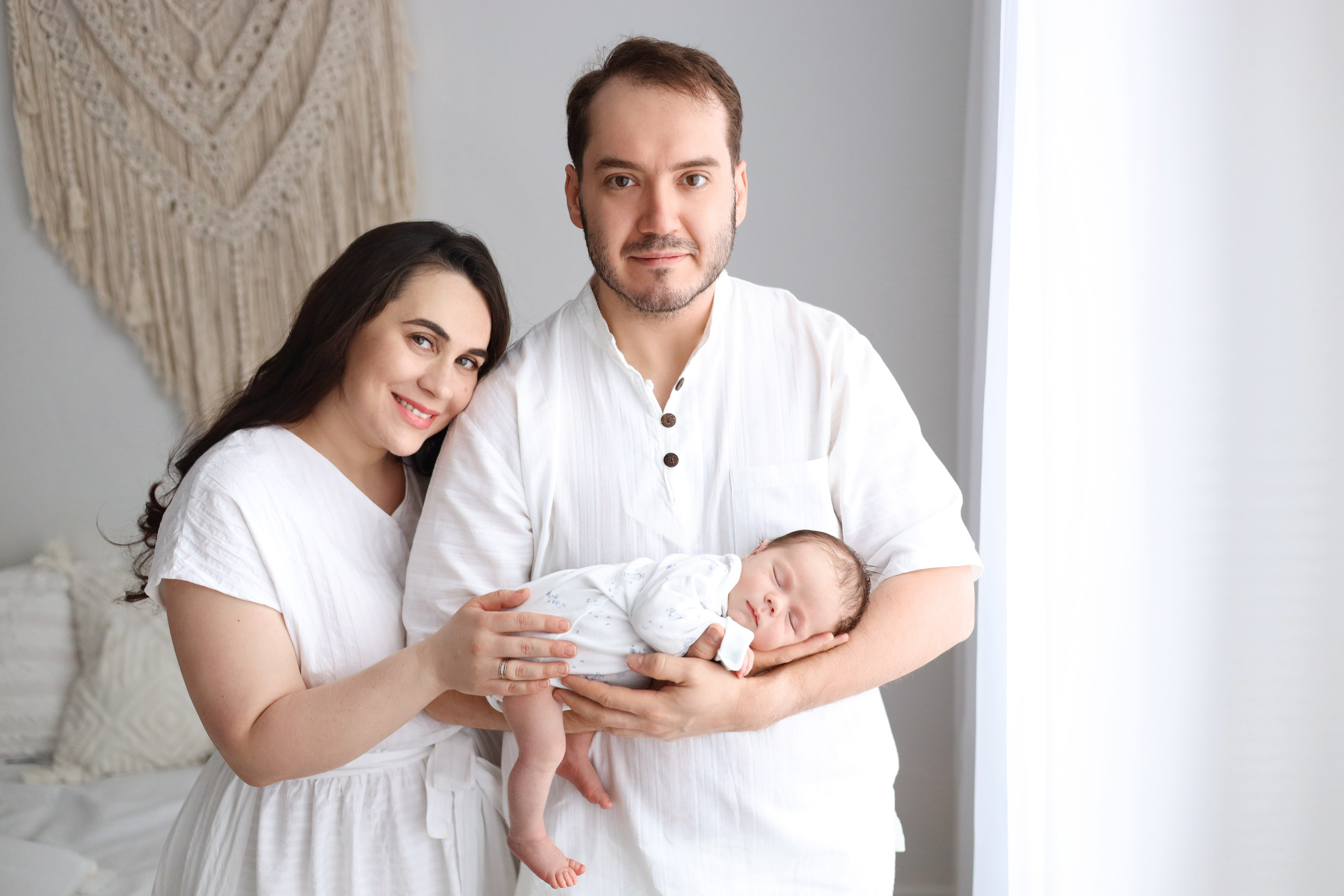 Фотосъемка новорожденного в Москве в натуральном стиле. Фотограф новорожденных Москва. Ньюборн фотограф Москва