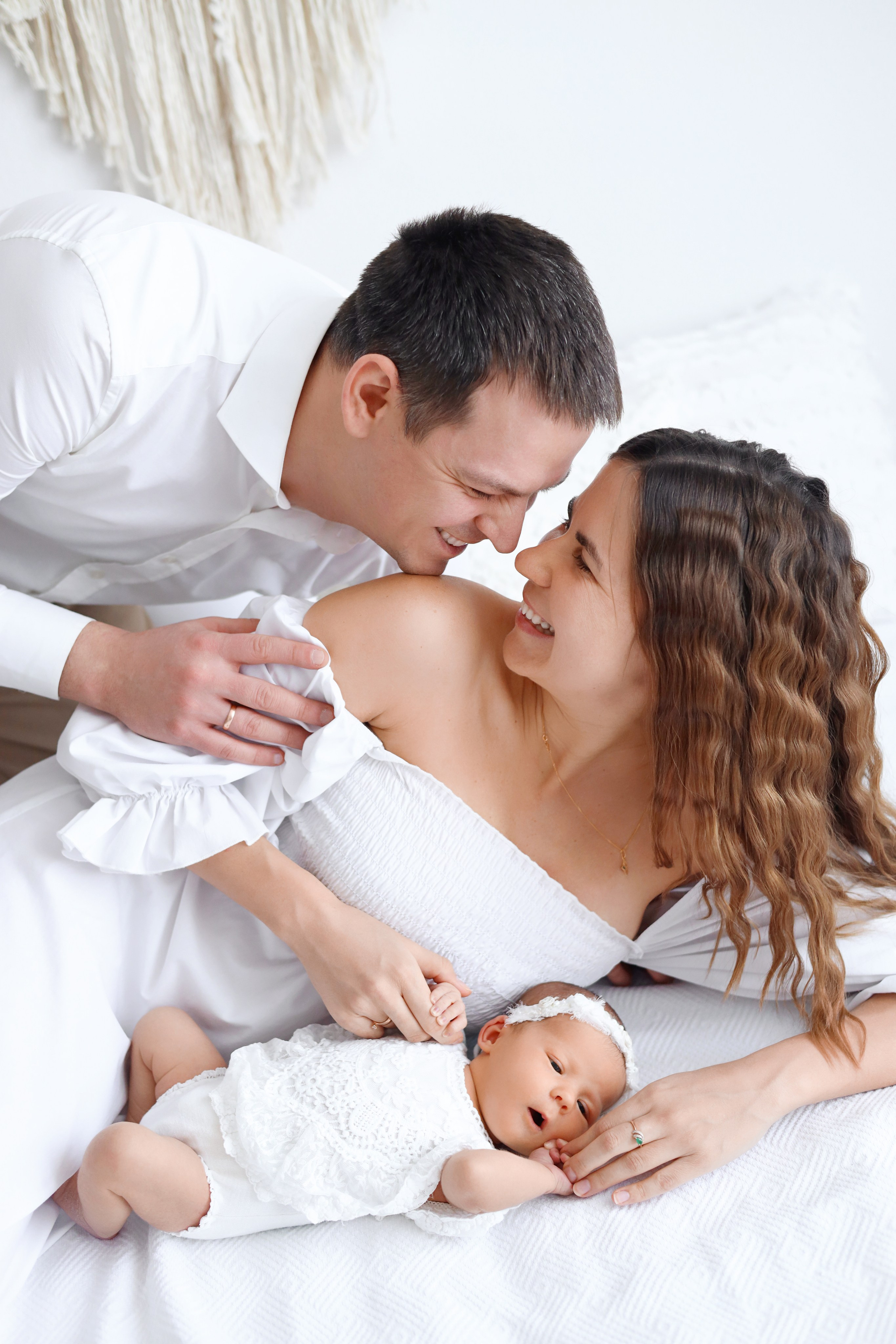 Ньюборн съемка Авроры, максимальный пакет. Фотограф новорожденных Москва. Ньюборн фотограф Москва