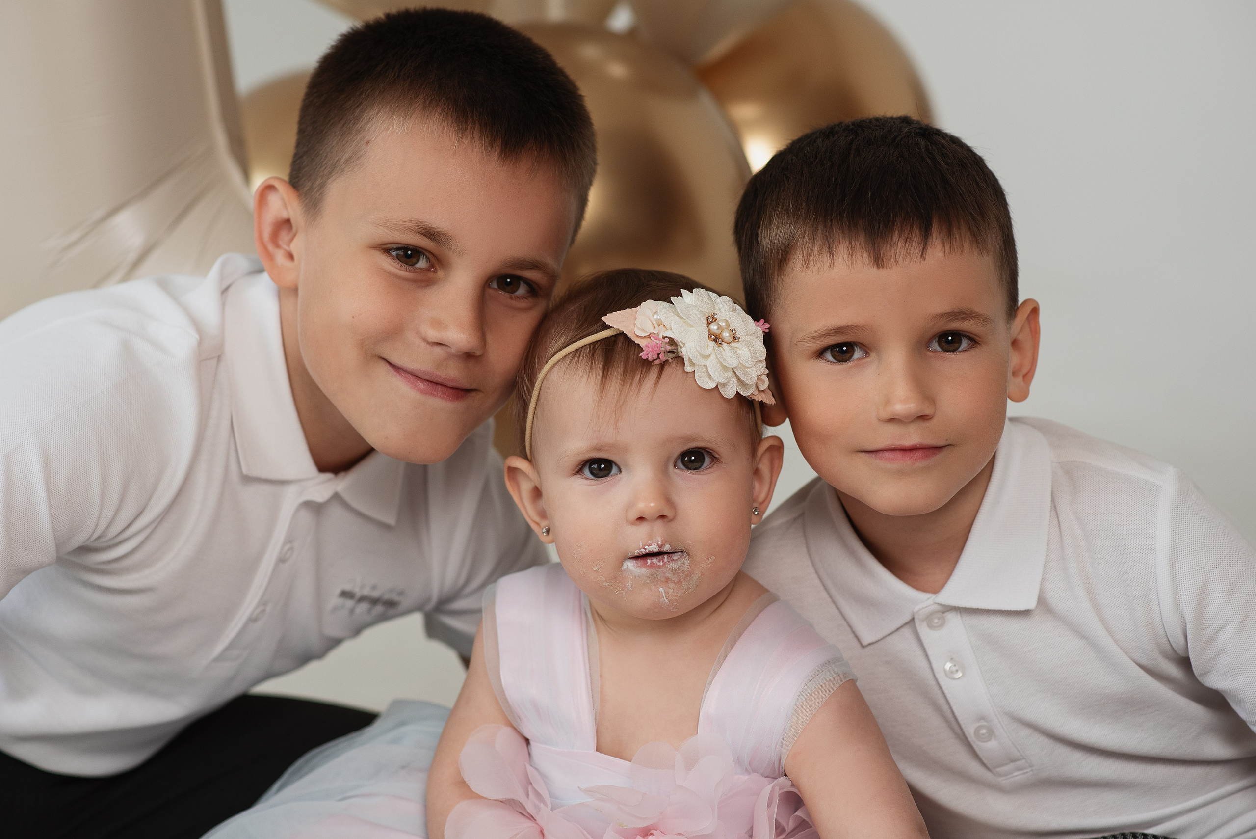 Фотосессия годика Алина. Семейный фотограф в Южно-Сахалинске Анастасия Лимарева