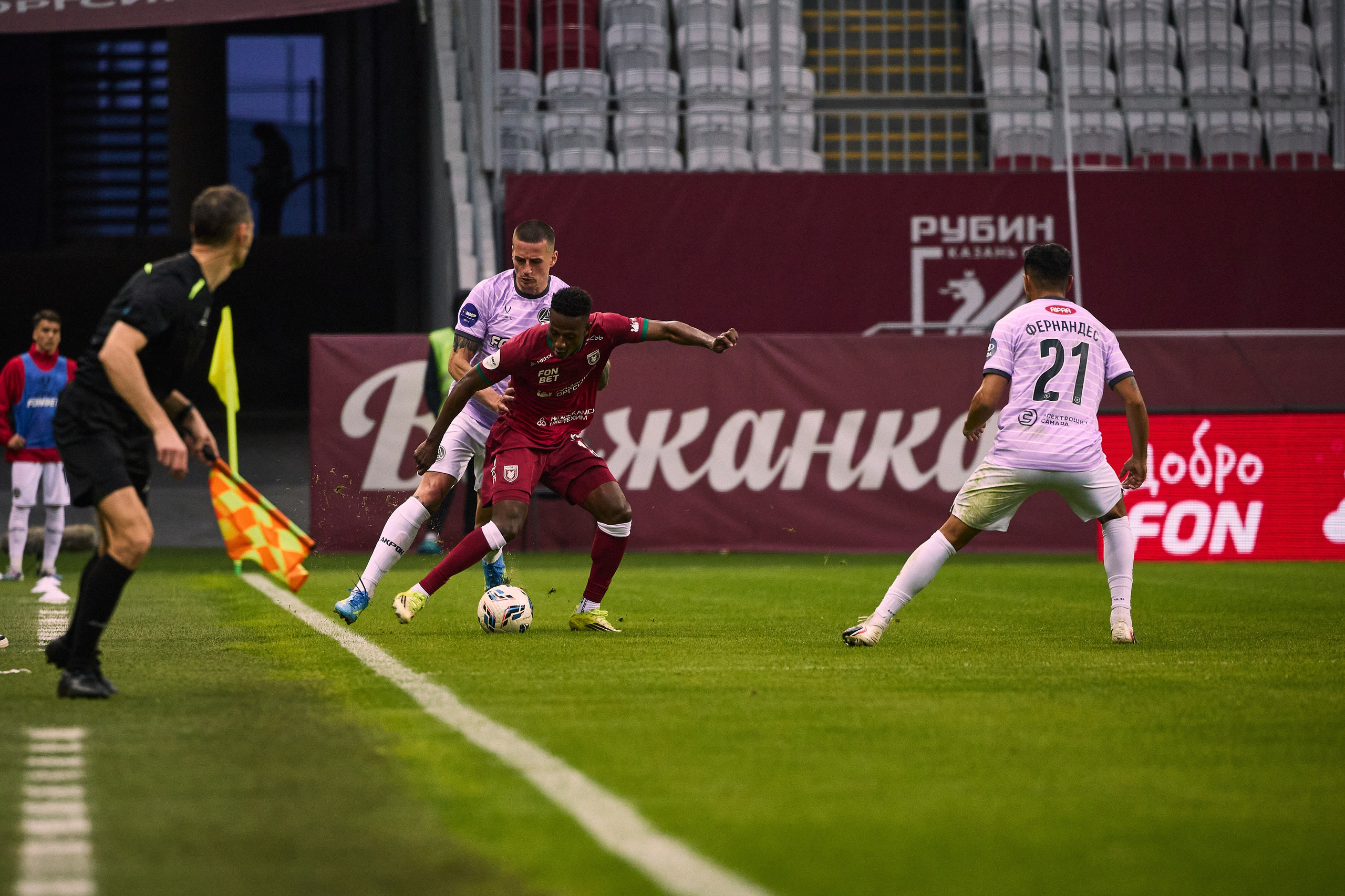 Футбольный матч Рубин — Акрон. Simpleand1