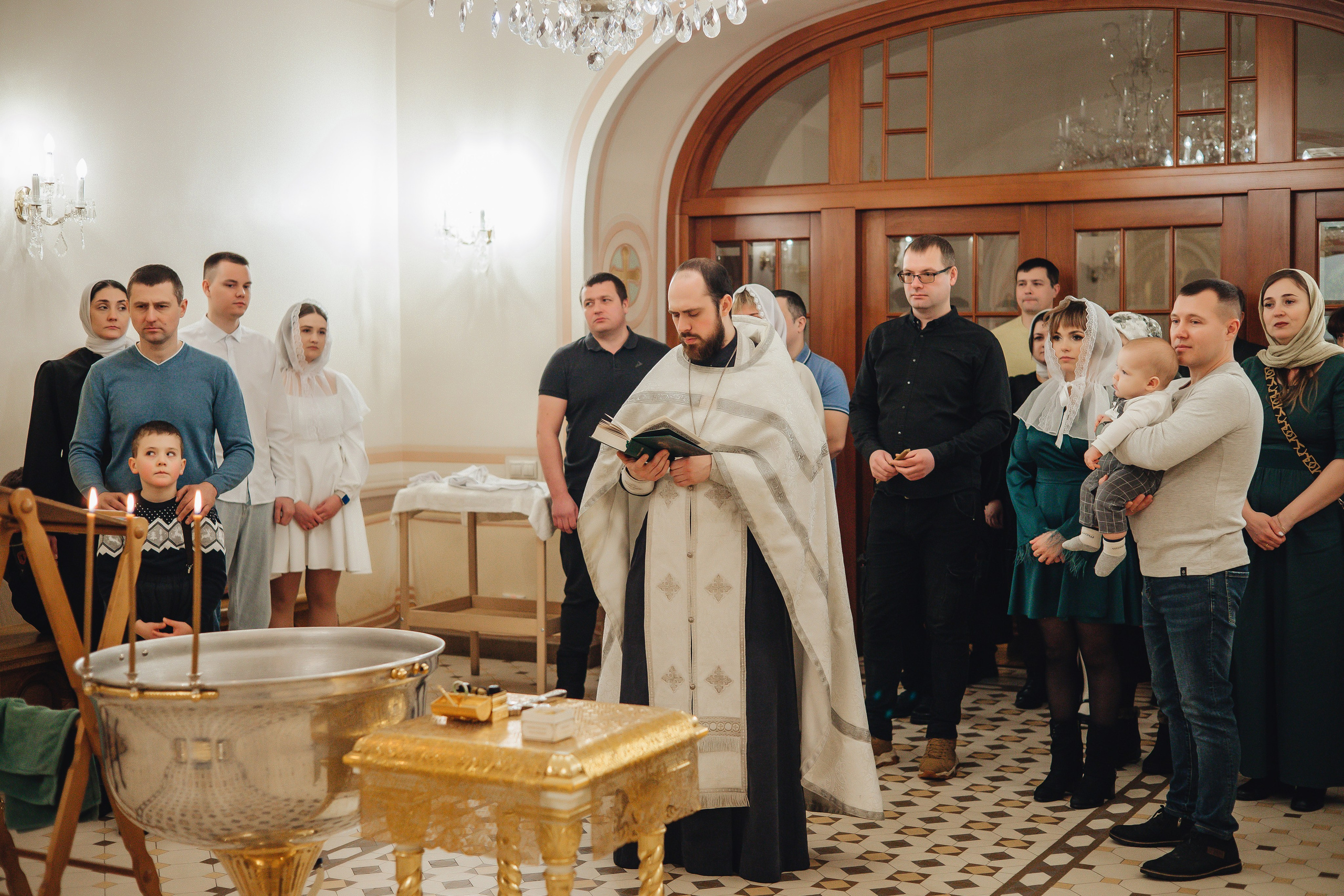 Крещение Андрея. Свадебный и семейный фотограф Пушкин Царское Село СПБ Питер Санкт-Петербург и Рязань Ольга Козлова