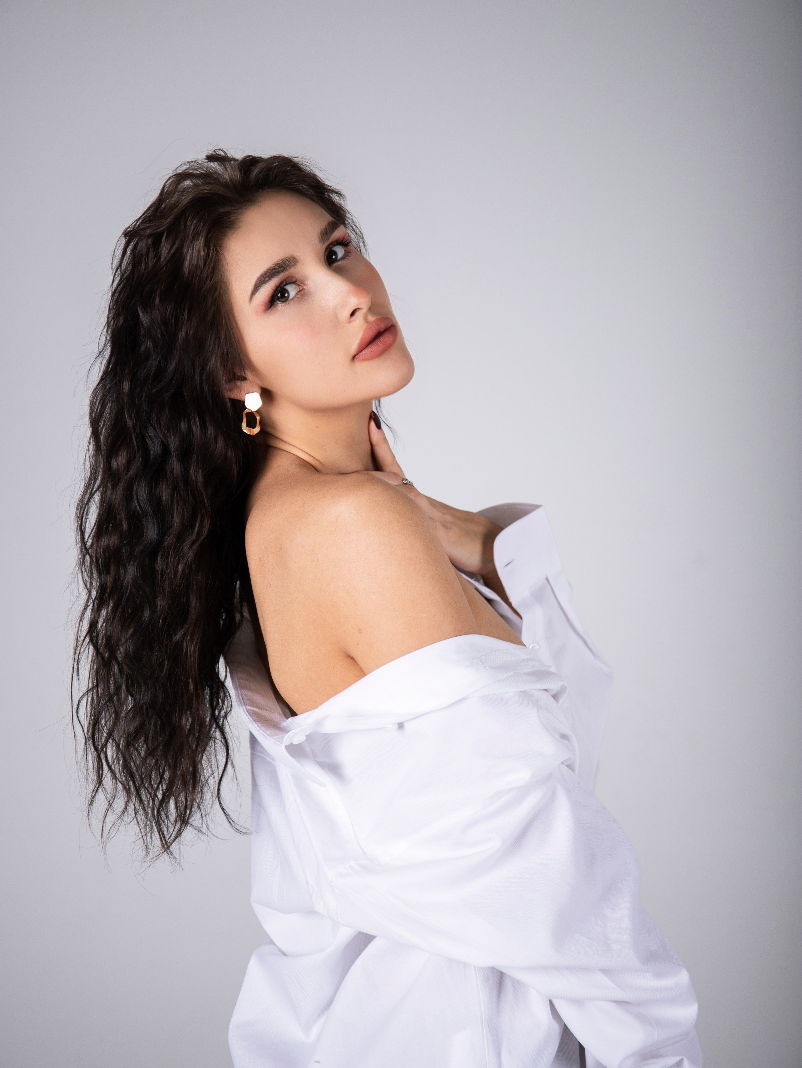 На циклораме. Свадебный и семейный фотограф в Москве Мила Широких